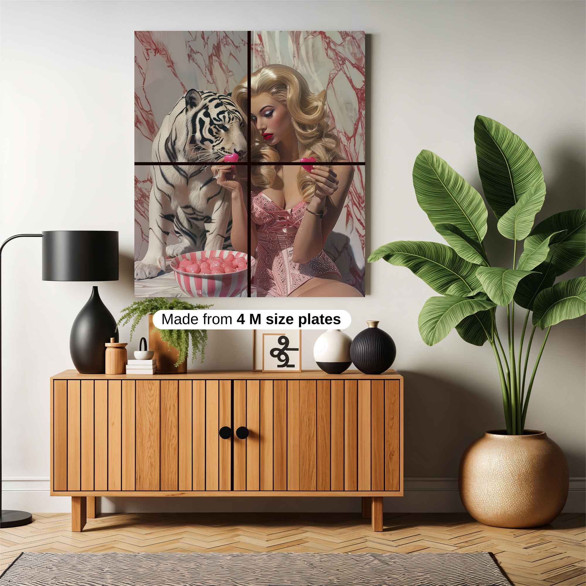 Tiger Enchantment Safe Wall Magnetic / M