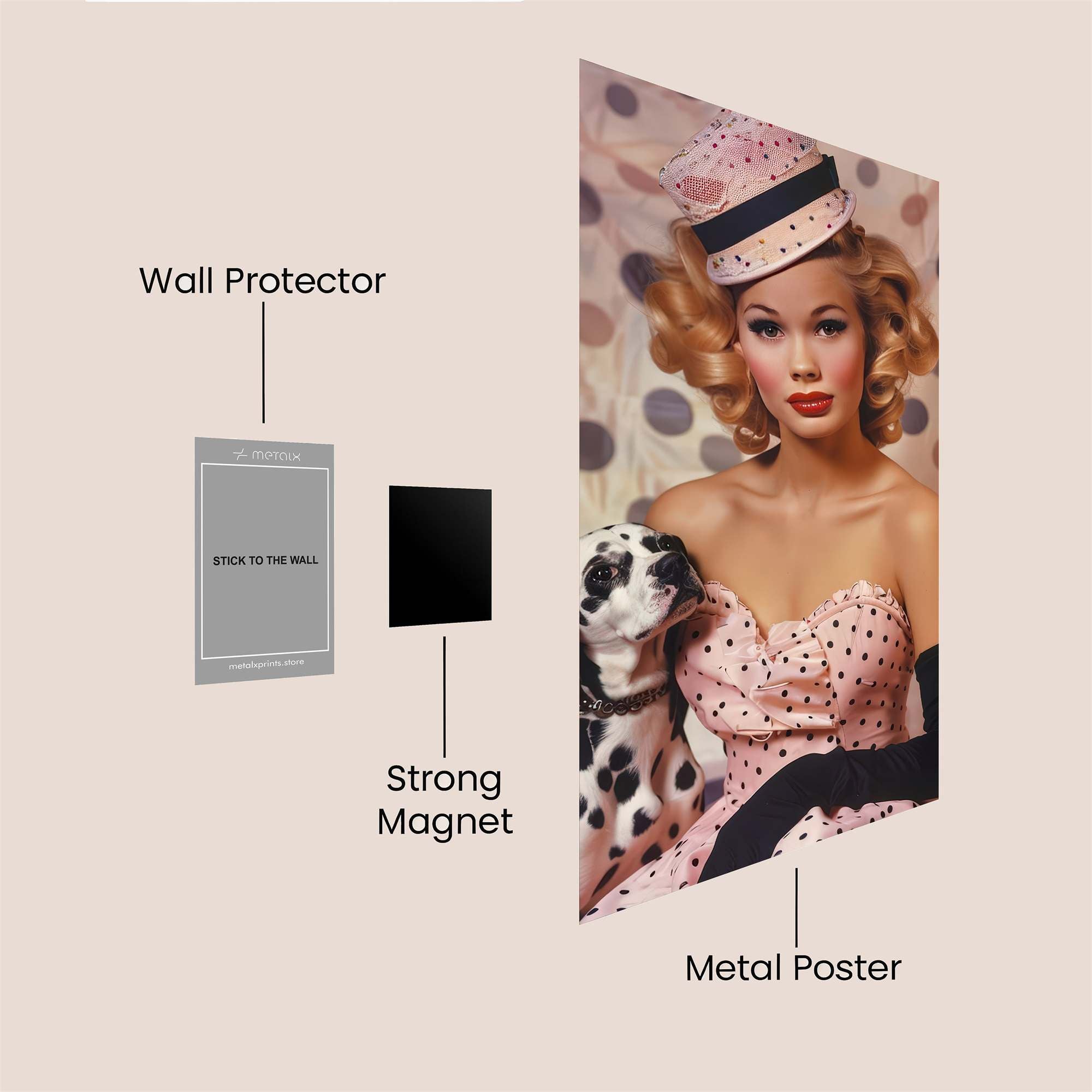 Diva Delight Safe Wall Magnetic / M