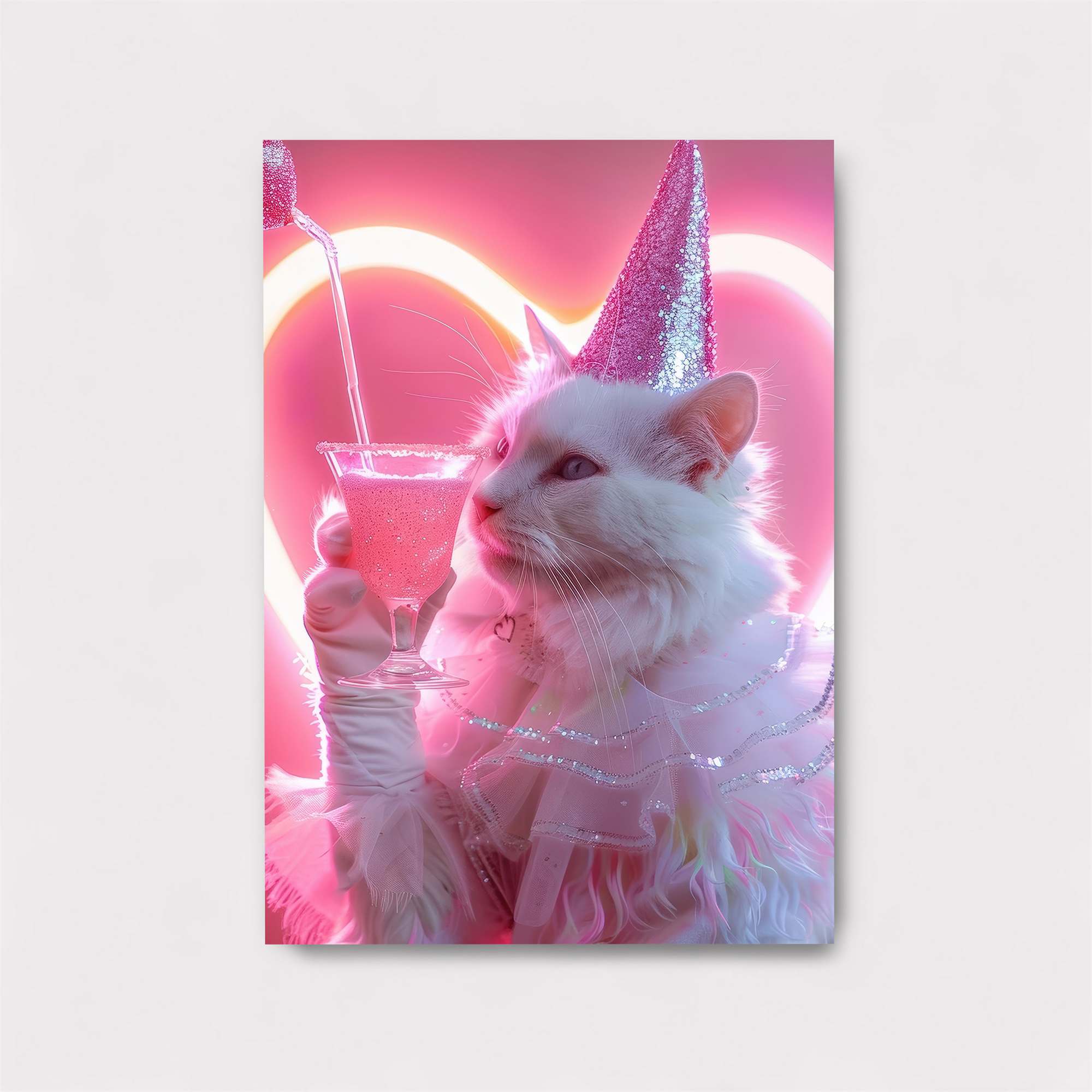 Cat Celebration Safe Wall Magnetic / M