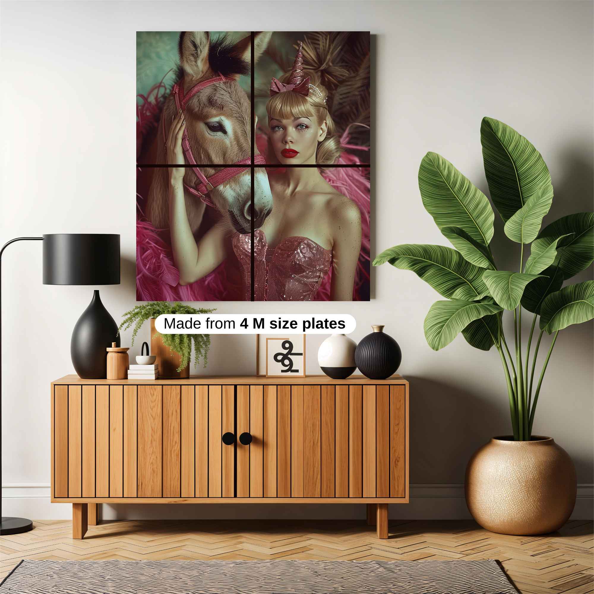 Donkey Delight Safe Wall Magnetic / M