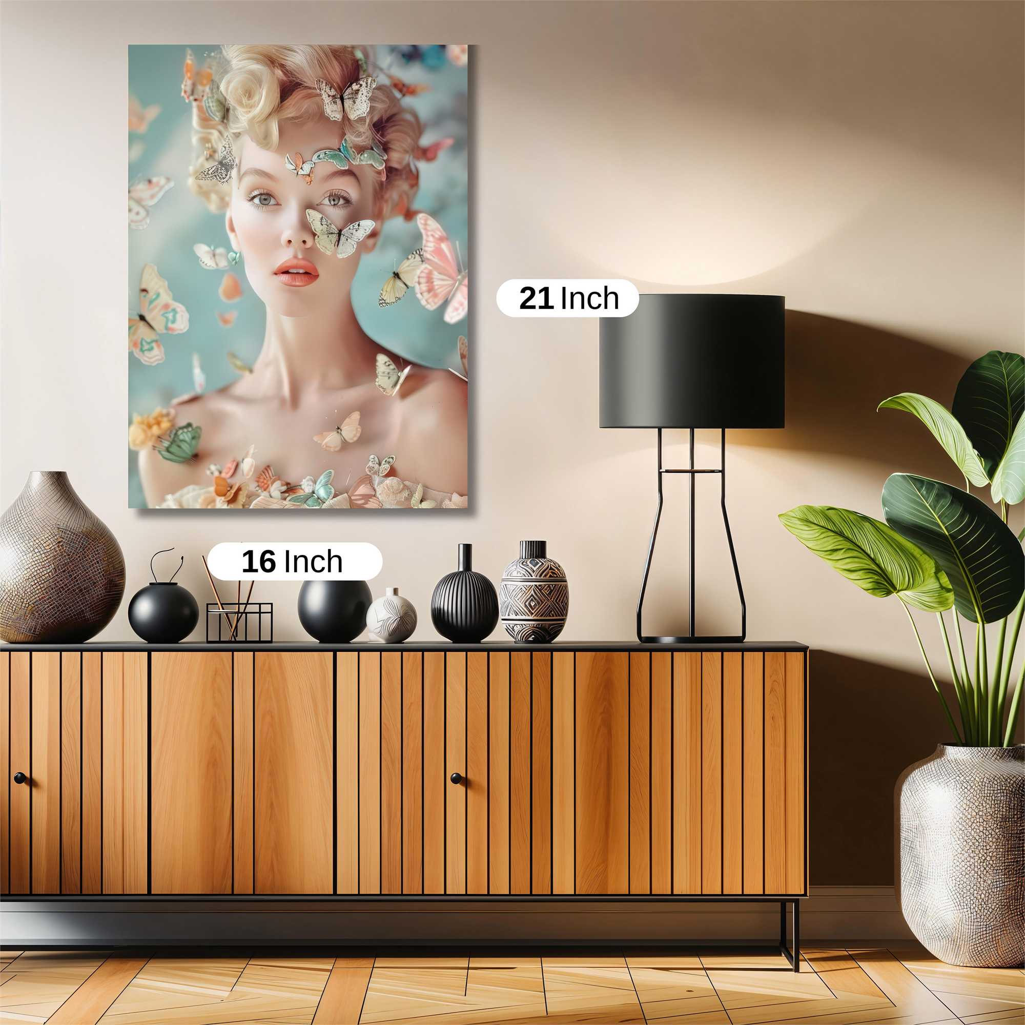 Butterfly Enchantment Safe Wall Magnetic / M