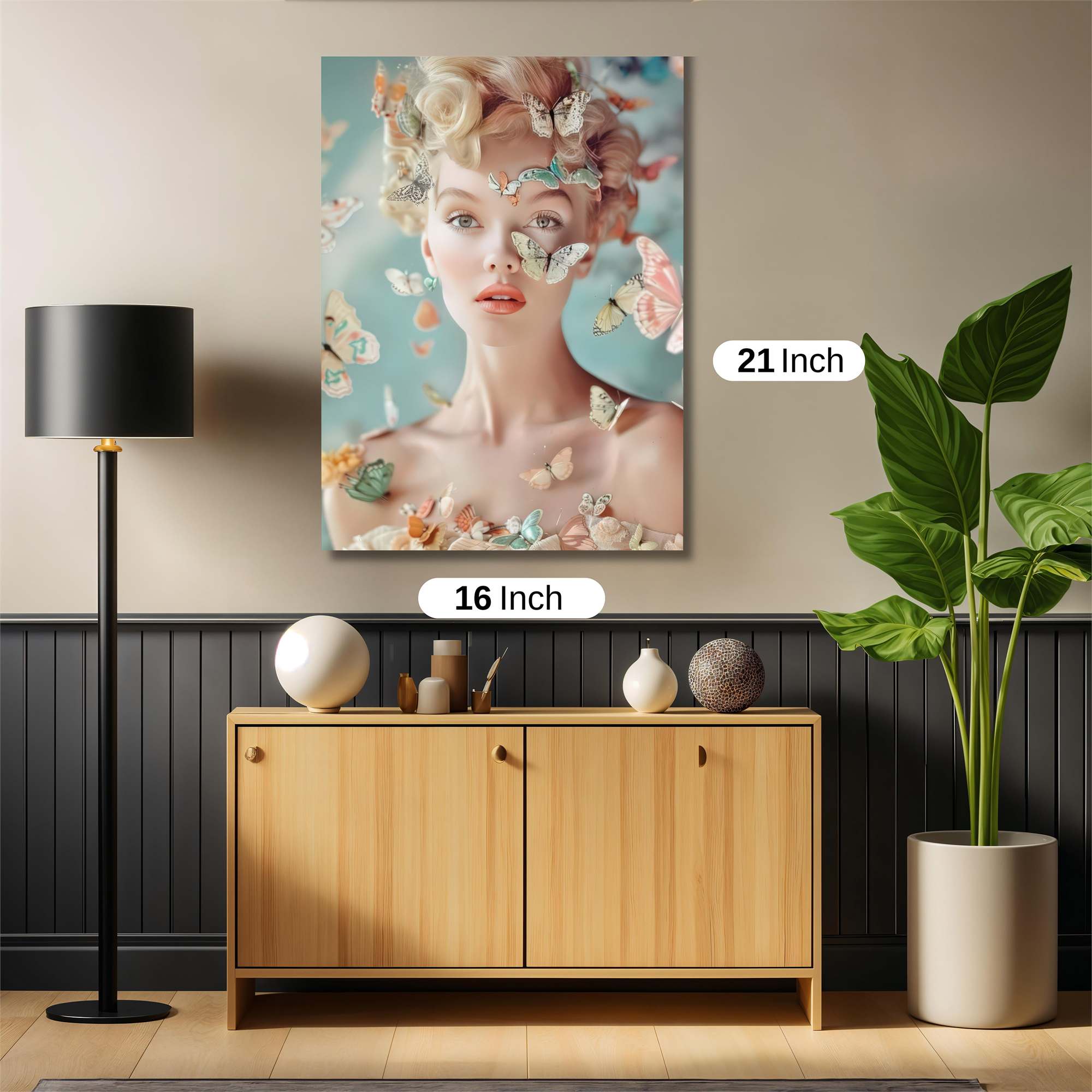 Butterfly Enchantment Safe Wall Magnetic / M