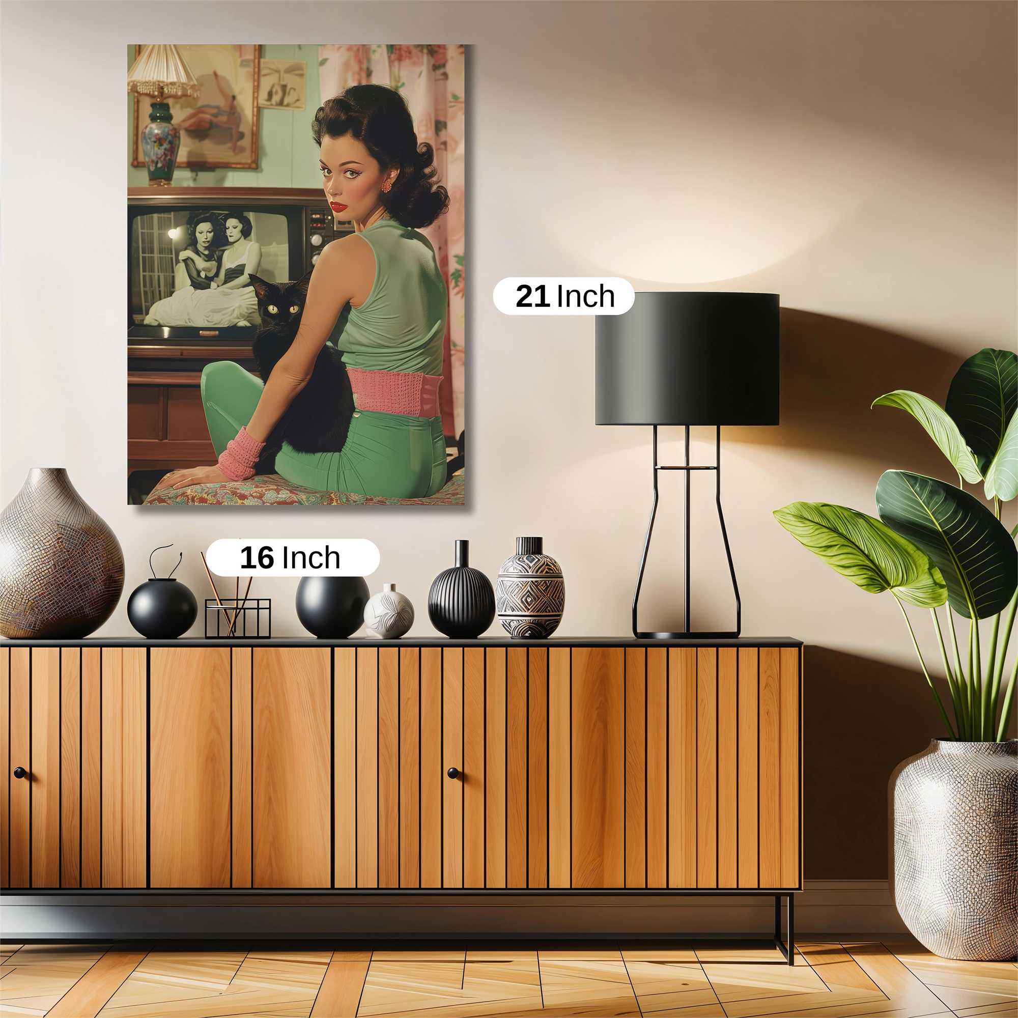 Retro Charm Safe Wall Magnetic / M