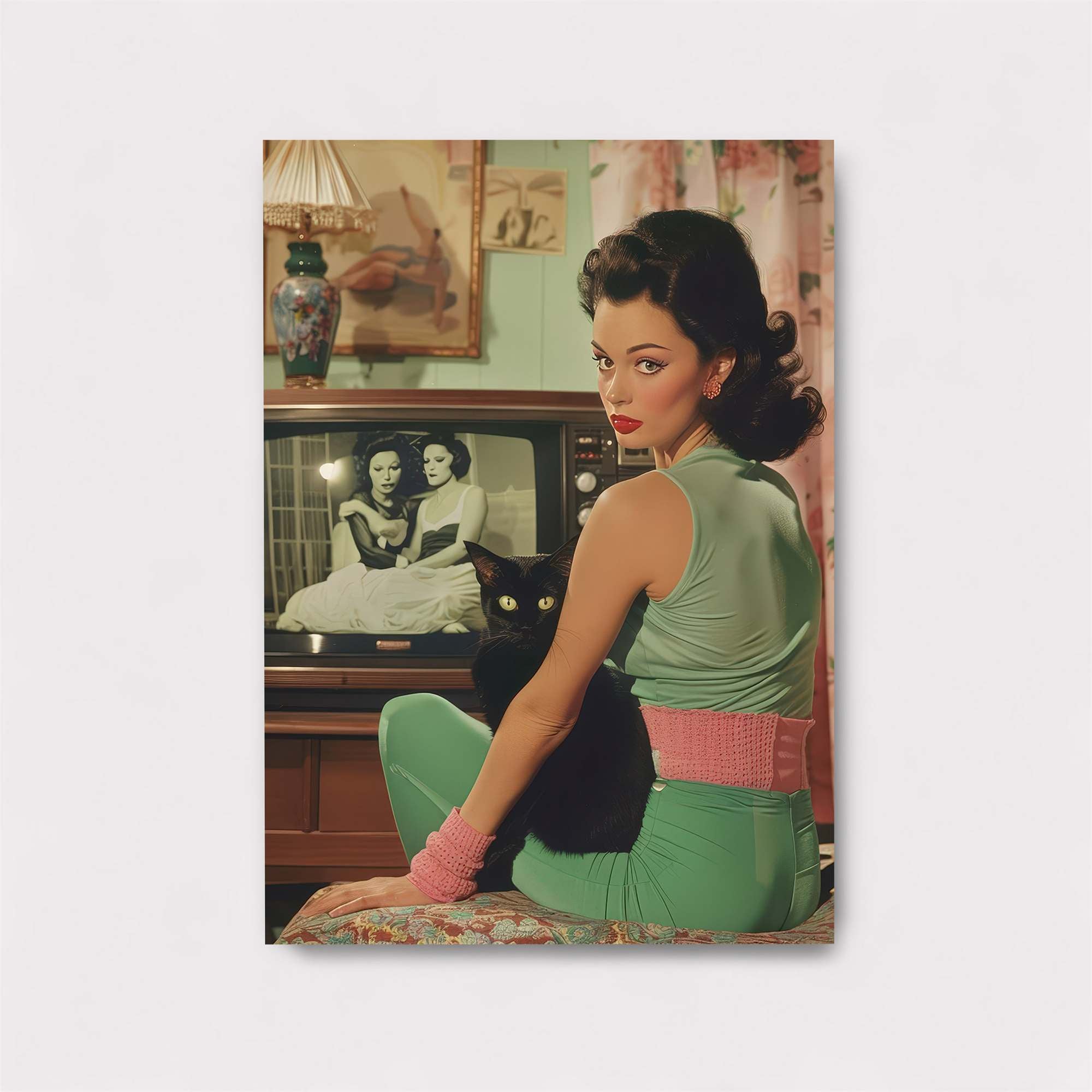 Retro Charm Safe Wall Magnetic / M