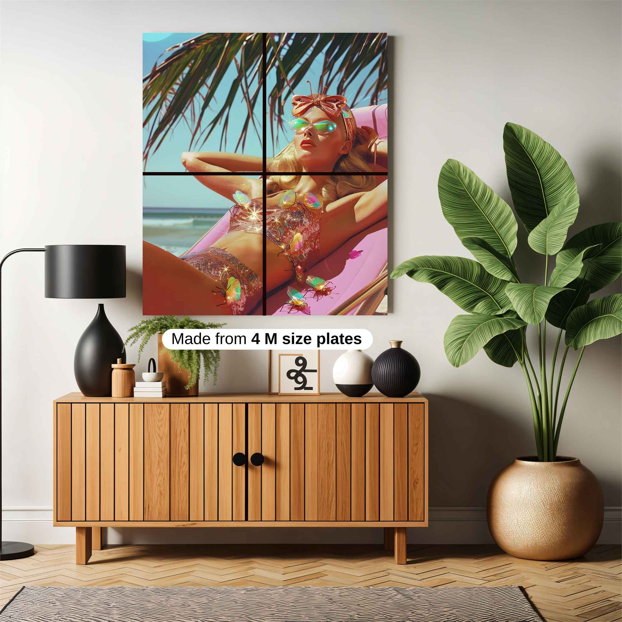 Beach Bliss Safe Wall Magnetic / M