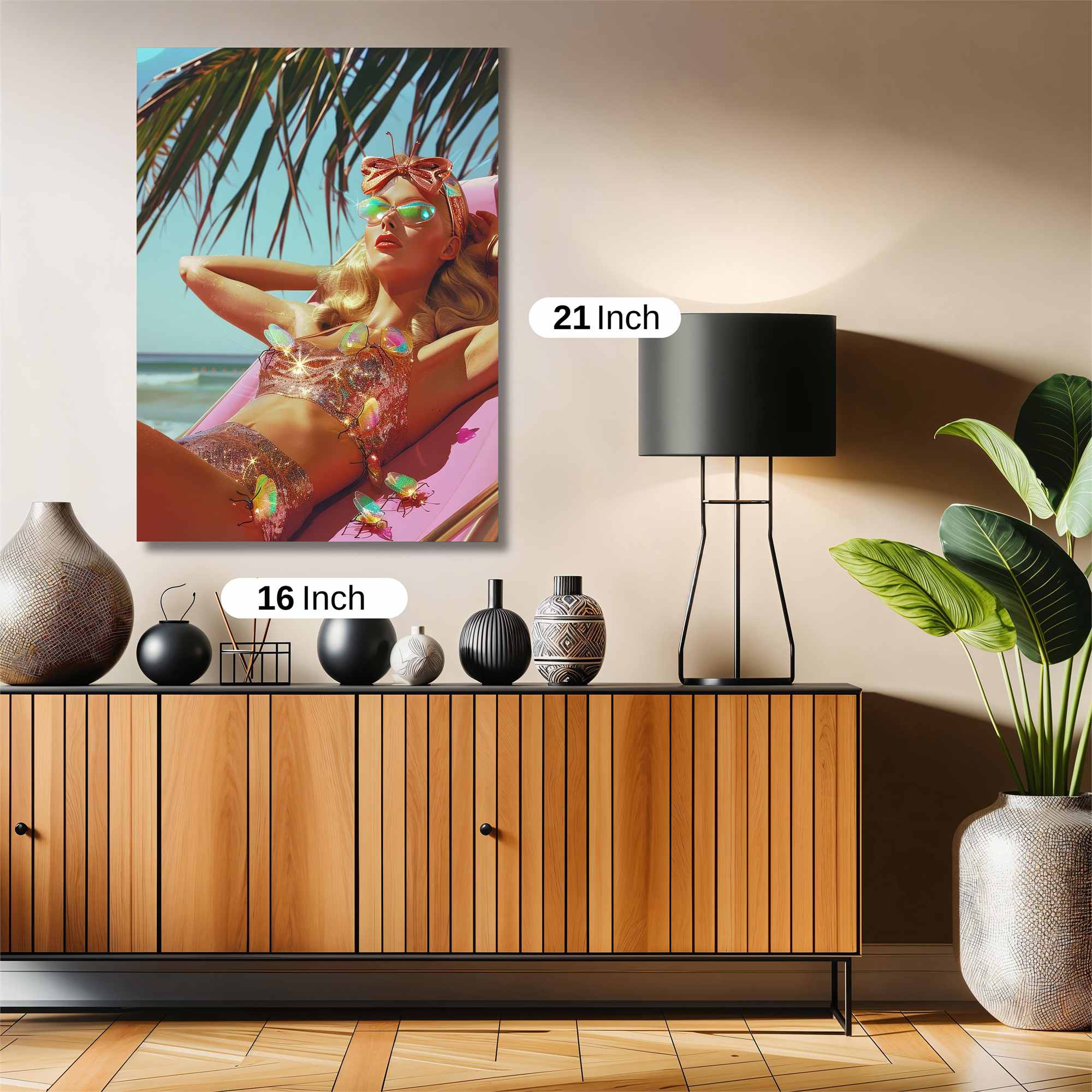 Beach Bliss Safe Wall Magnetic / M