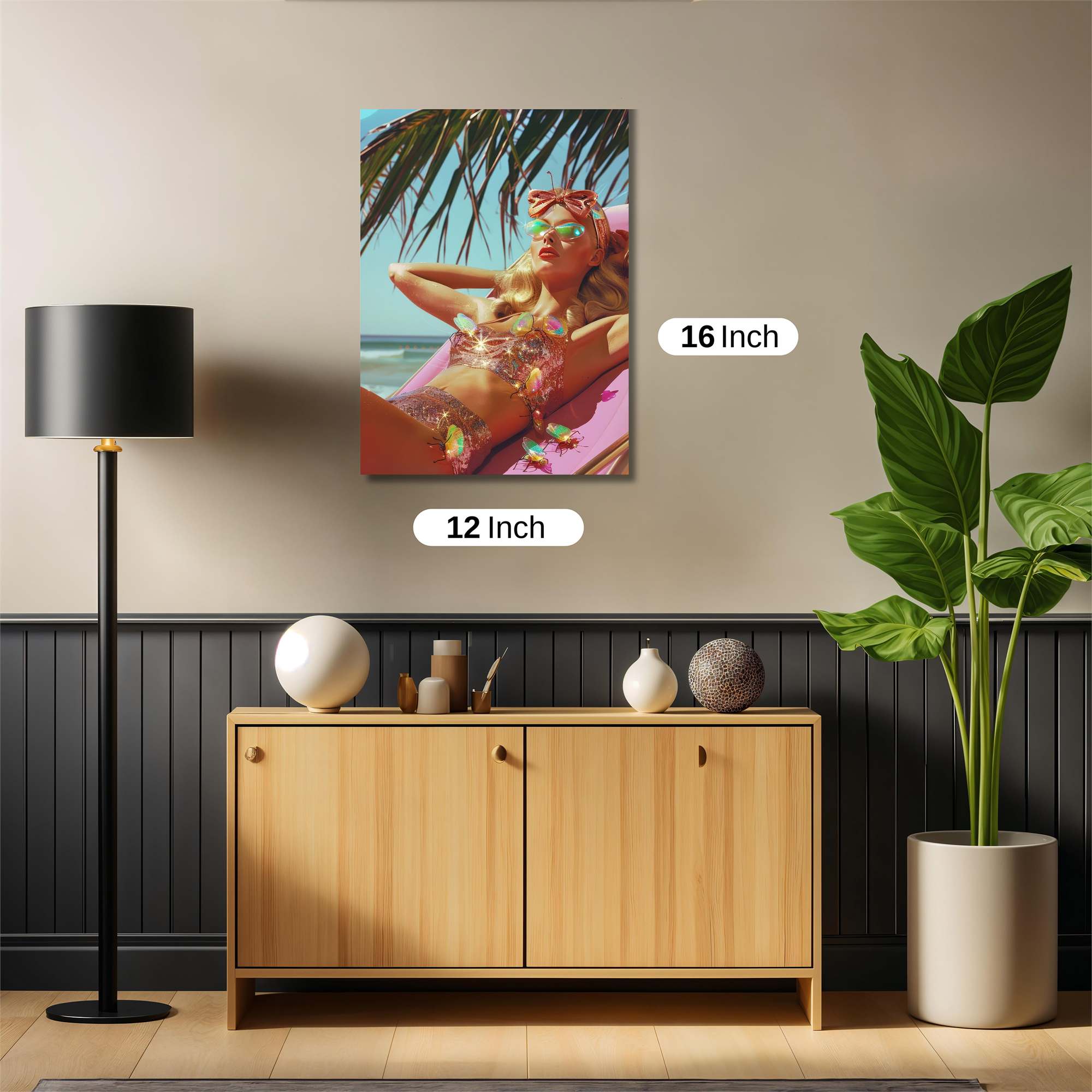 Beach Bliss Safe Wall Magnetic / M