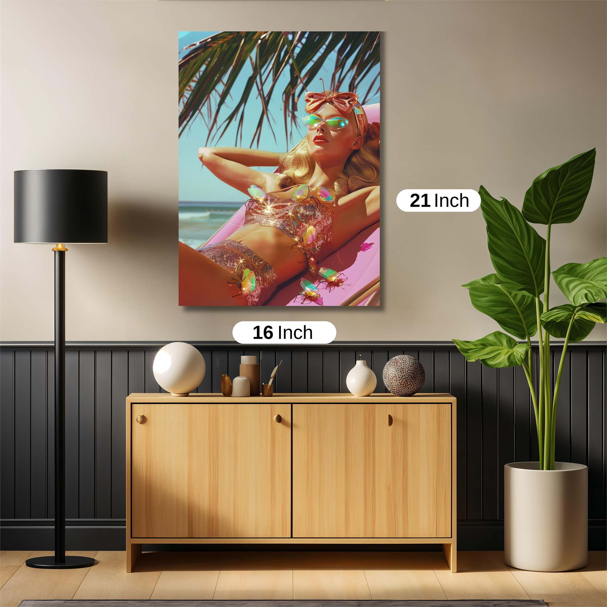 Beach Bliss Safe Wall Magnetic / M