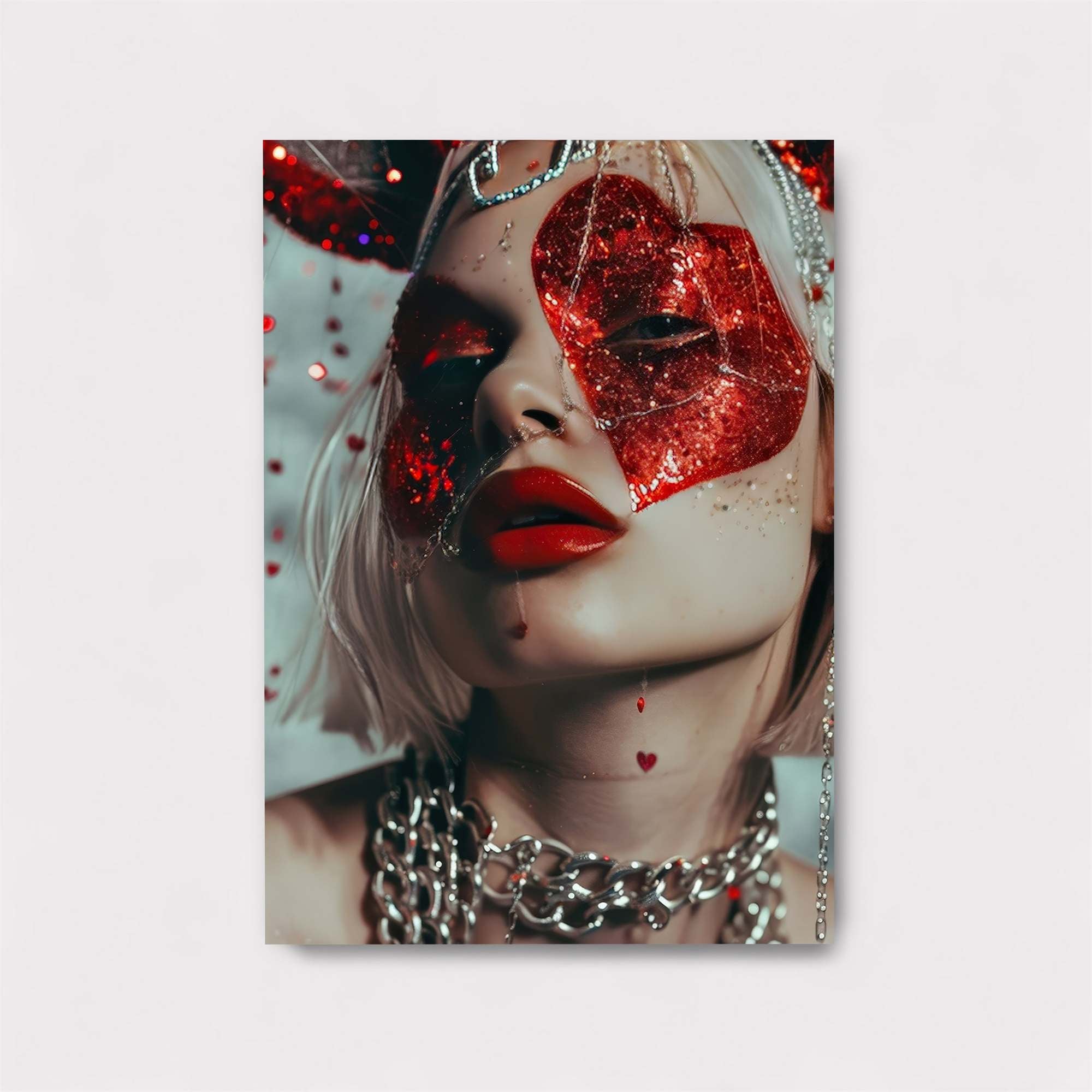 Heart Masquerade Safe Wall Magnetic / M