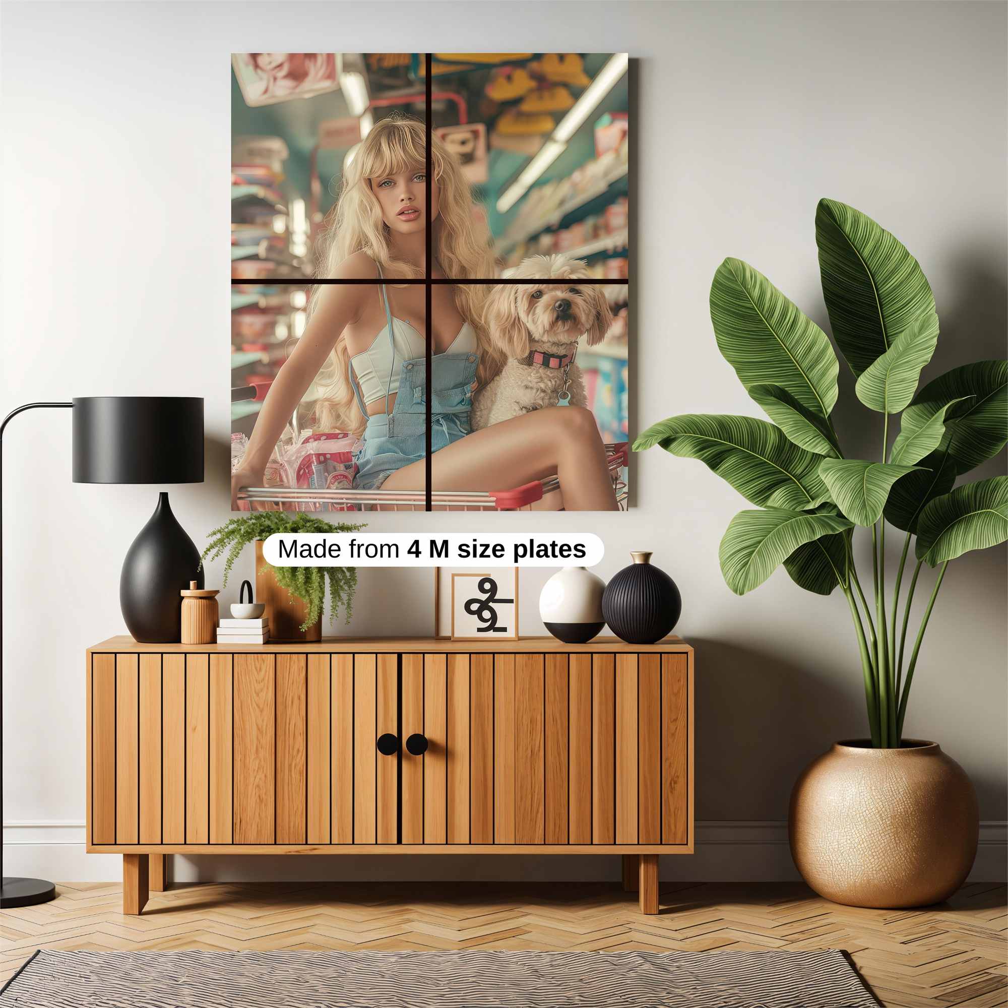 Grocery Glamour Safe Wall Magnetic / M