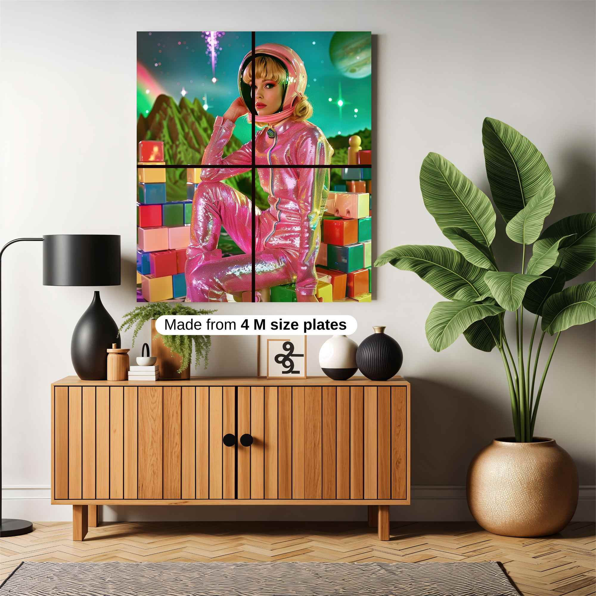 Astronaut Dream Safe Wall Magnetic / M