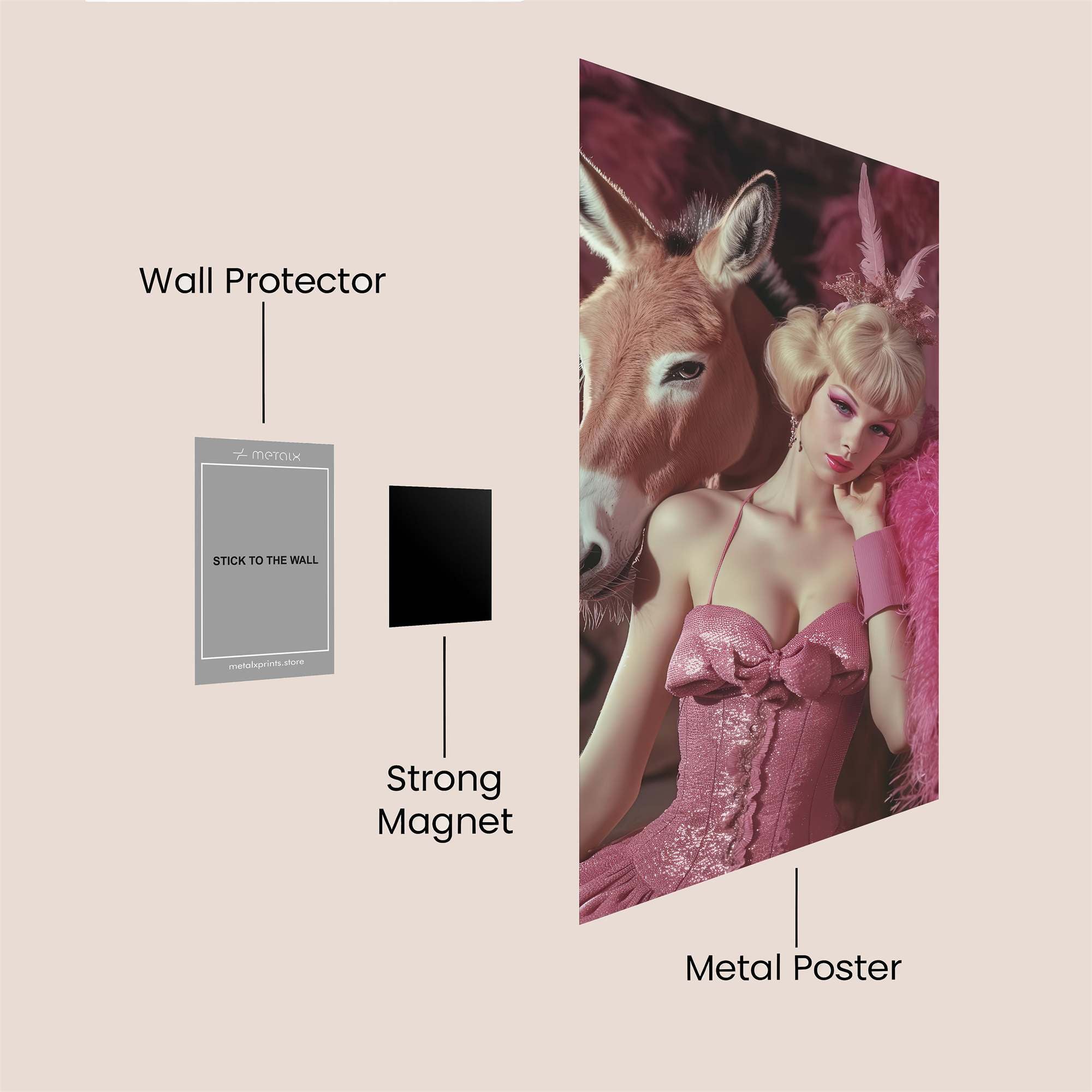 Cabaret Charm Safe Wall Magnetic / M
