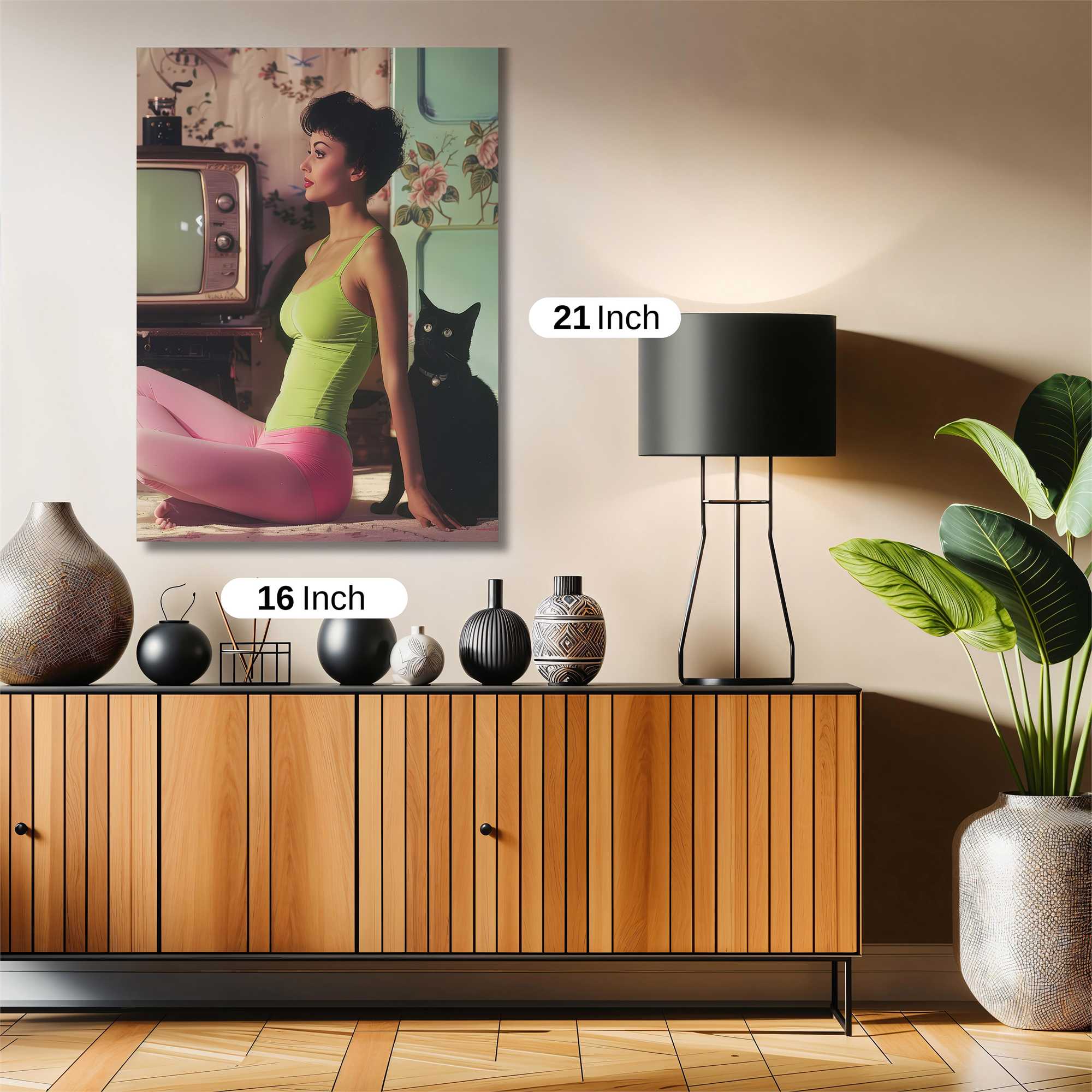 Retro Serenity Safe Wall Magnetic / M