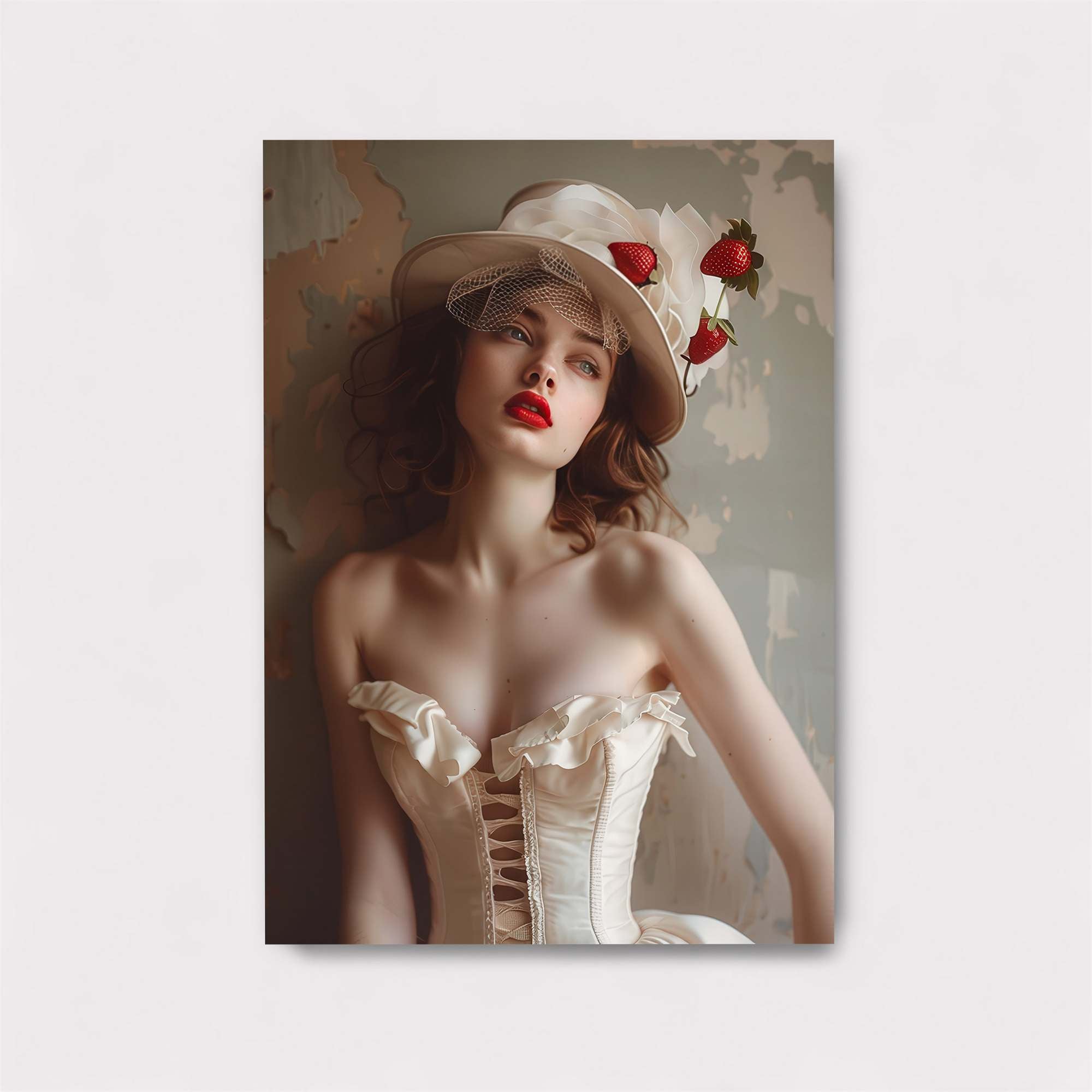 Strawberry Elegance Safe Wall Magnetic / M