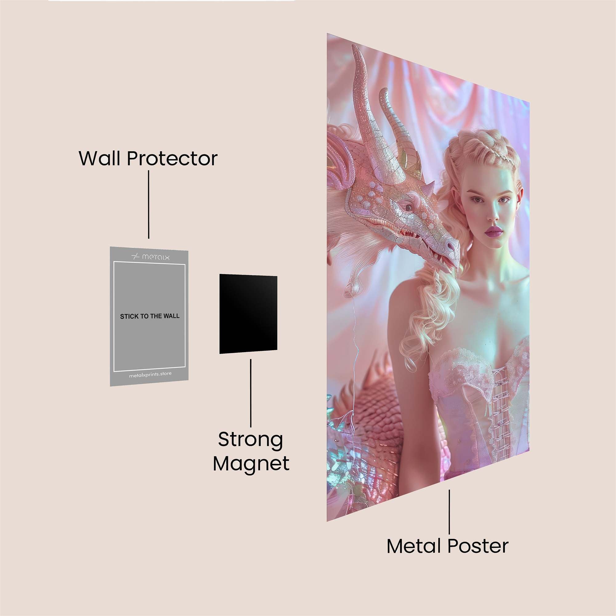 DragonDream Safe Wall Magnetic / M