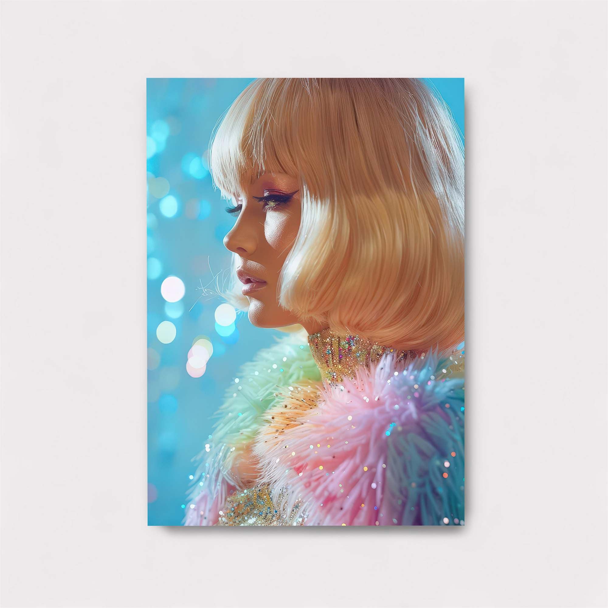 Glitter Glamour Safe Wall Magnetic / M