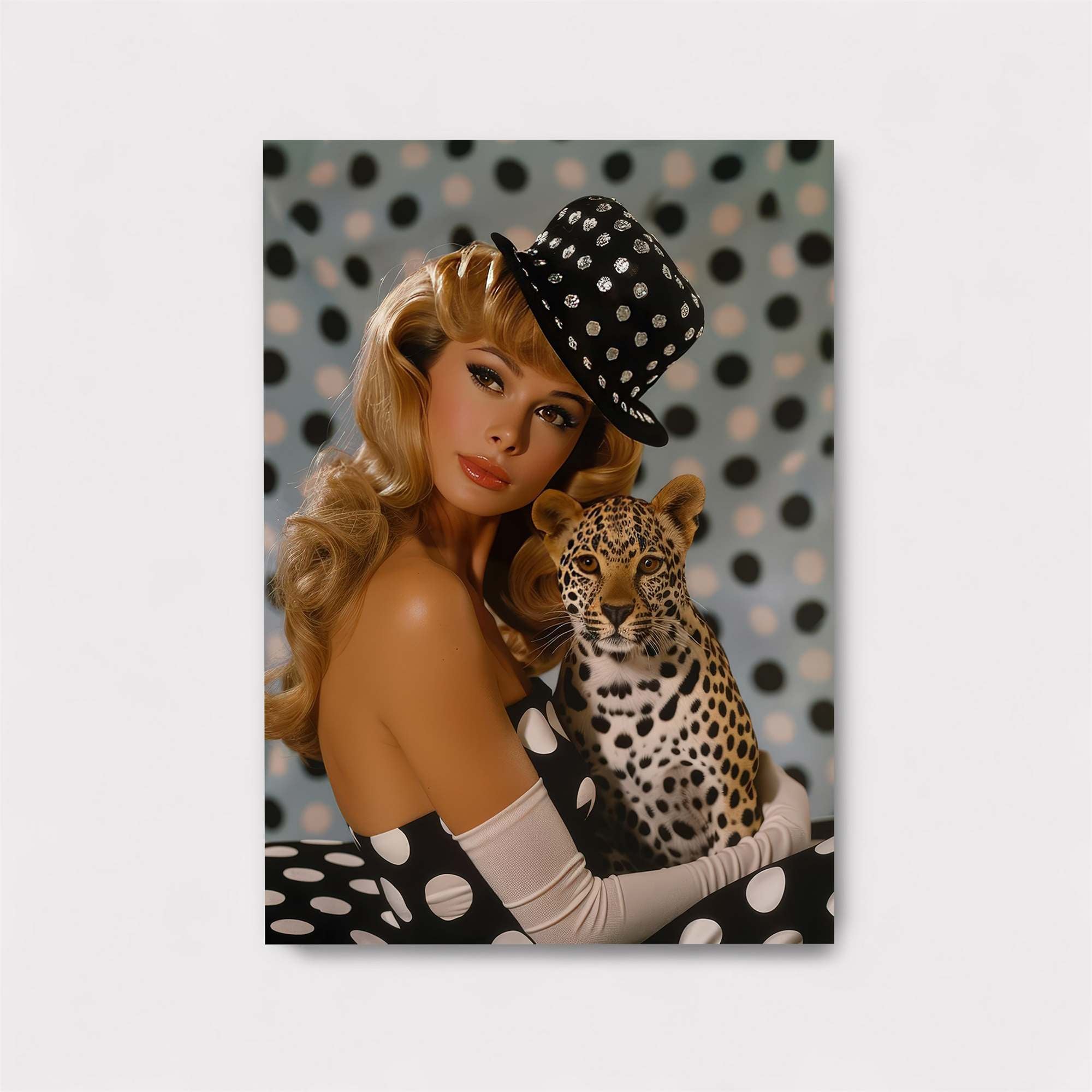Leopard Whimsy Safe Wall Magnetic / M