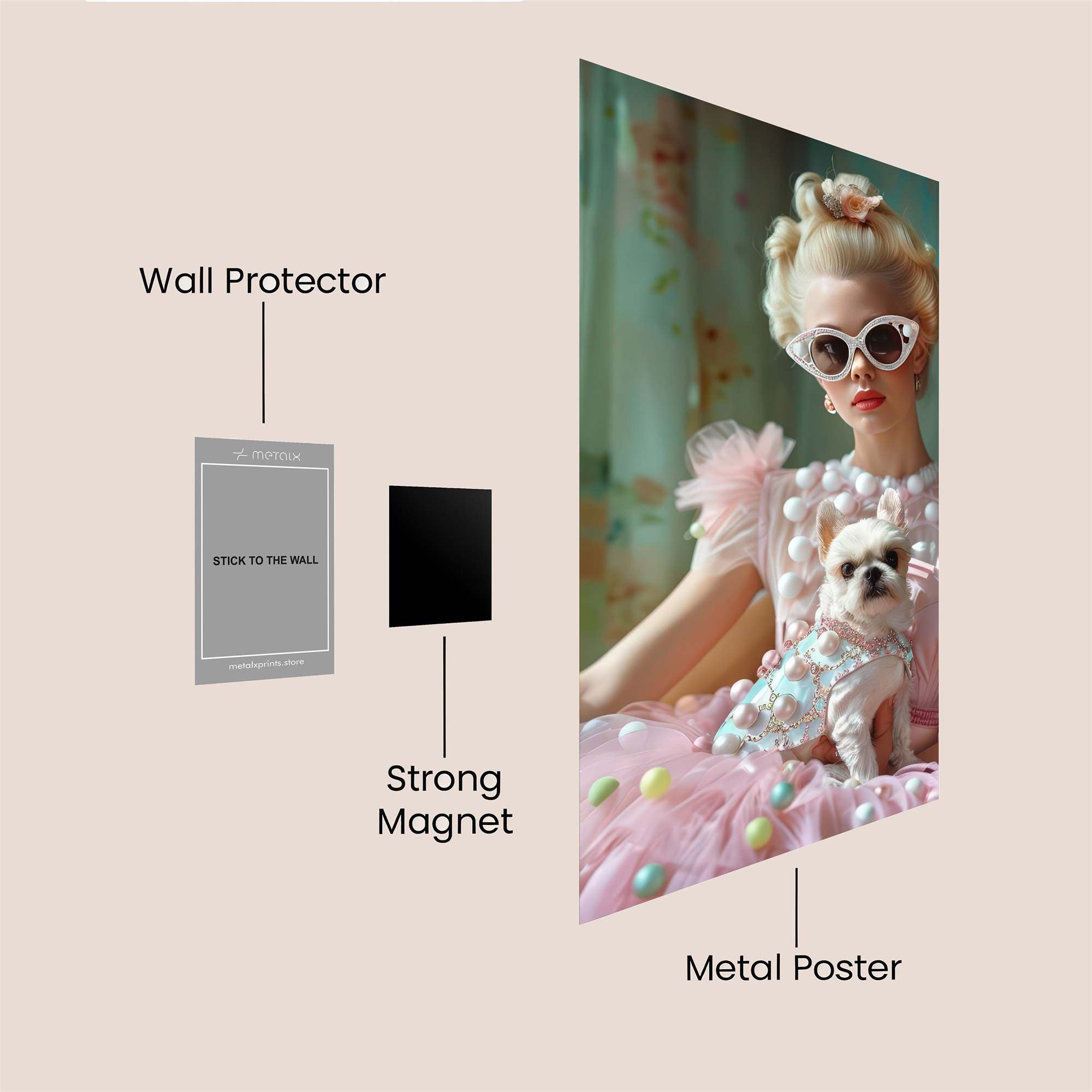 Diva Delight Safe Wall Magnetic / M