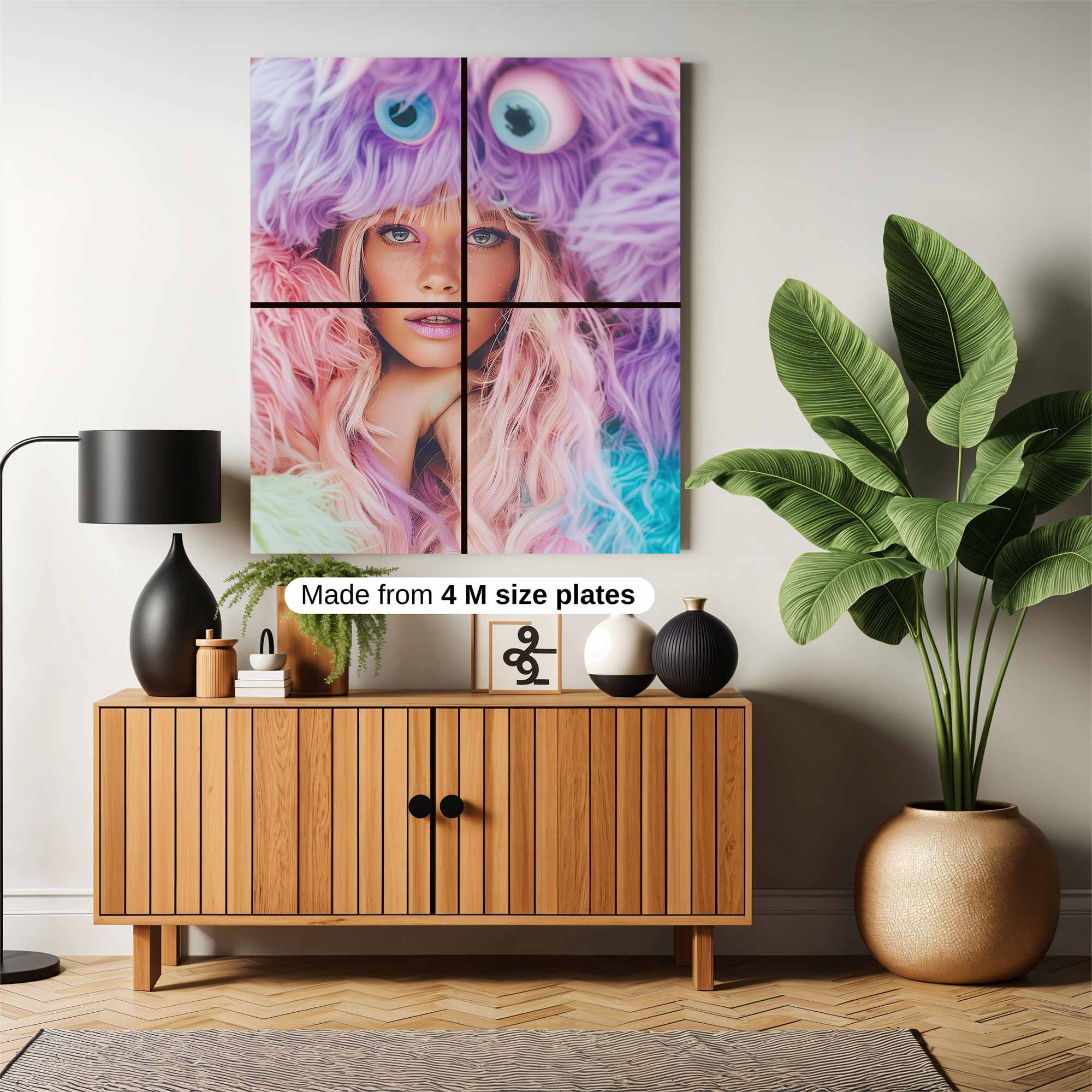 Monster Whimsy Safe Wall Magnetic / M