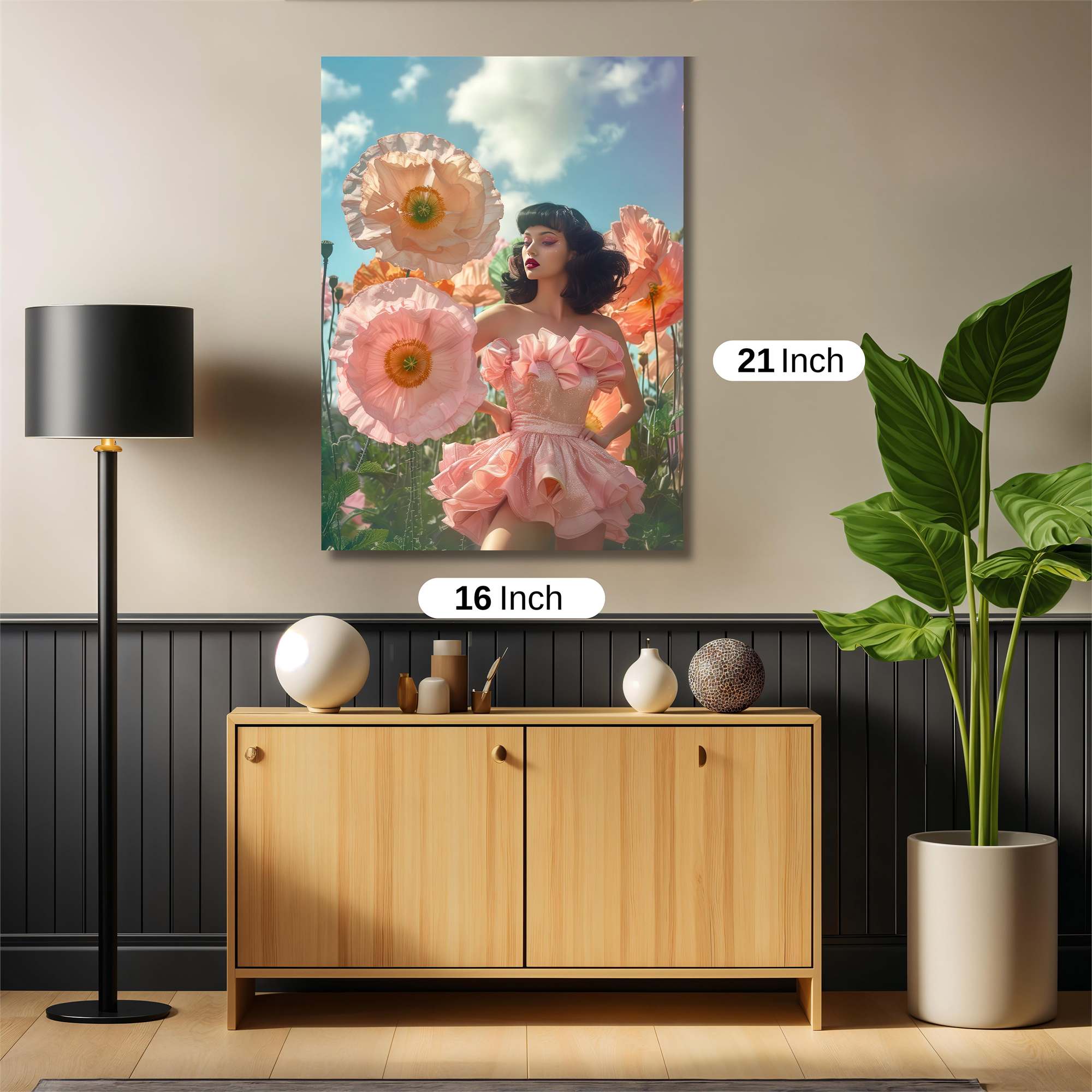 Poppy Dream Safe Wall Magnetic / M