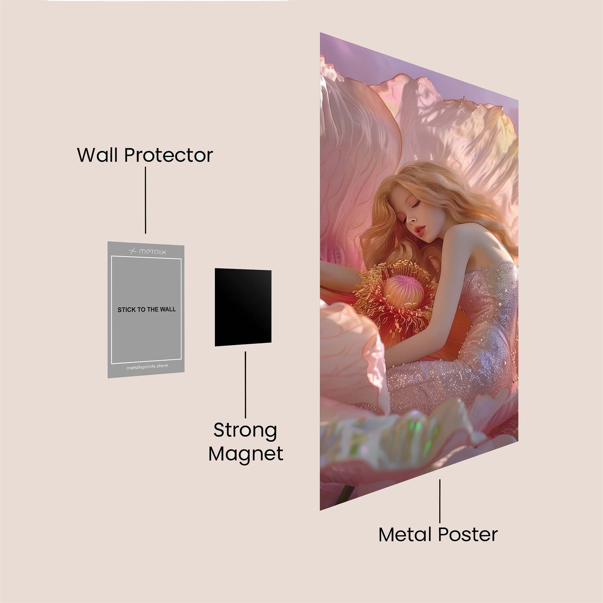 Fairy Dream Safe Wall Magnetic / M