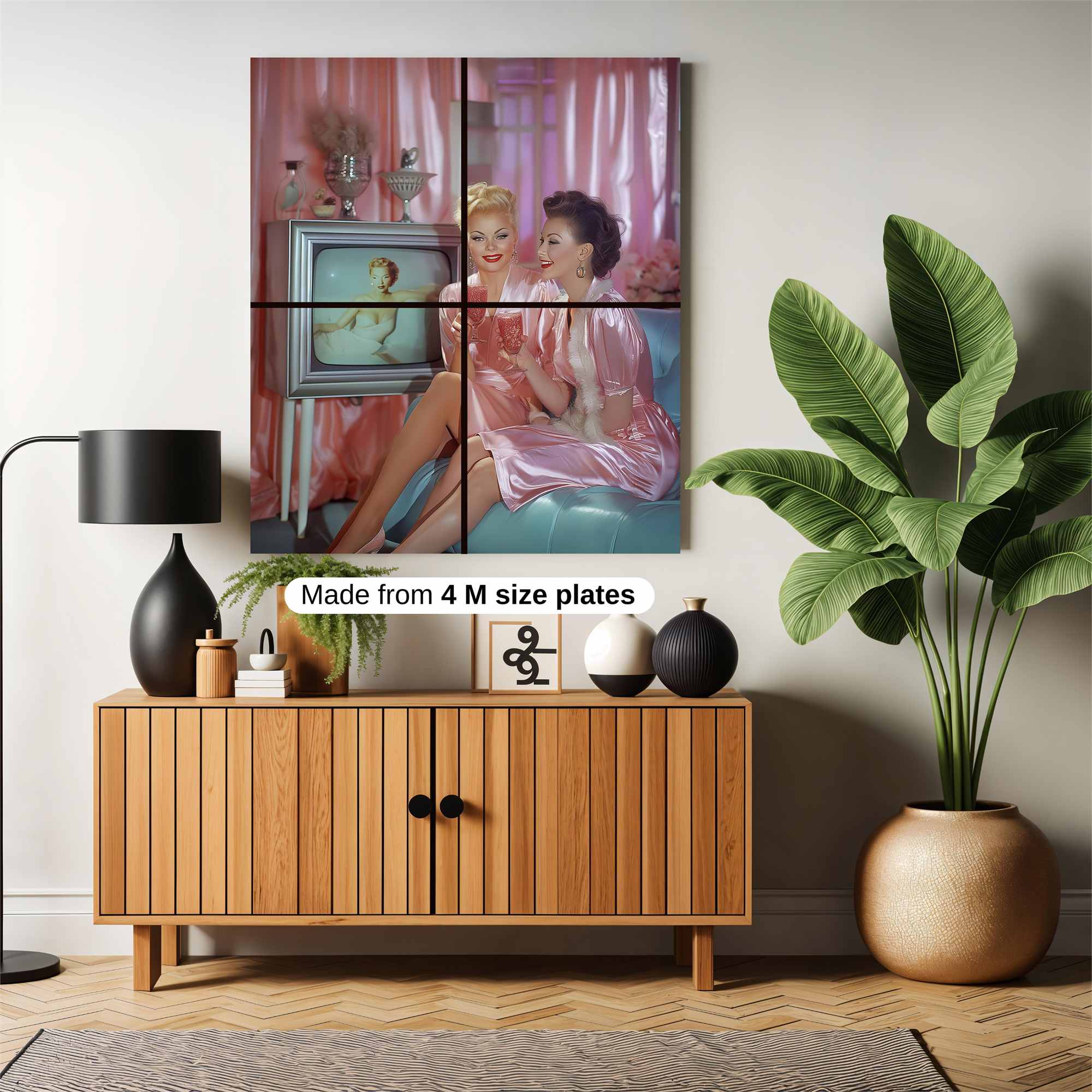 Retro Revelry Safe Wall Magnetic / M