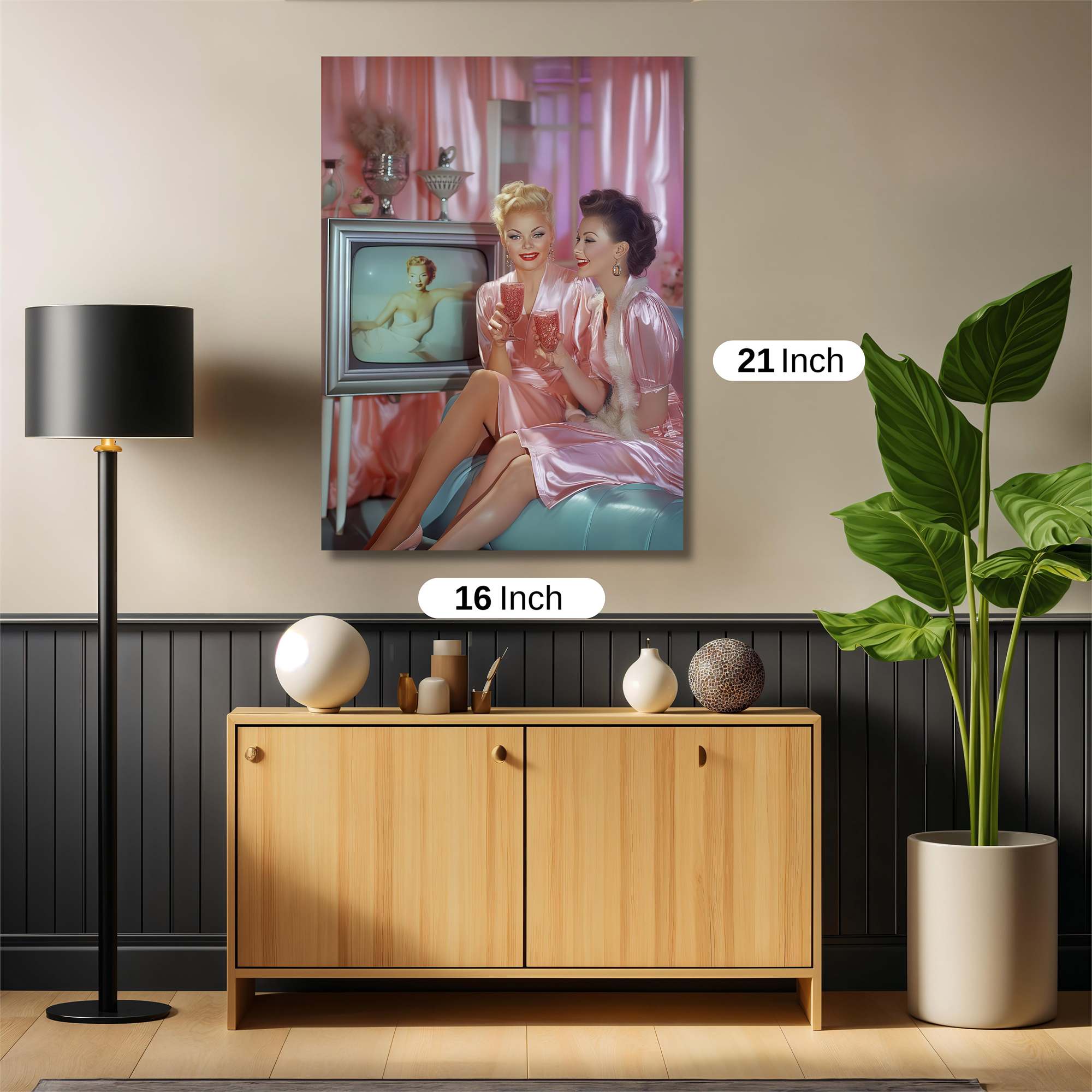 Retro Revelry Safe Wall Magnetic / M