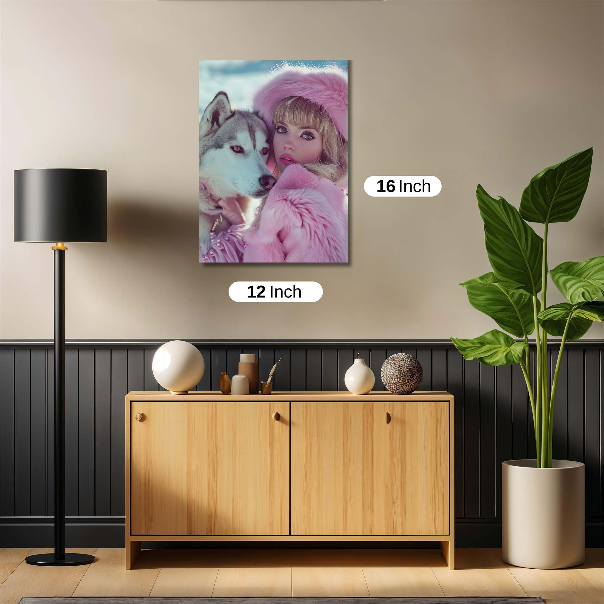 Husky Harmony Safe Wall Magnetic / M