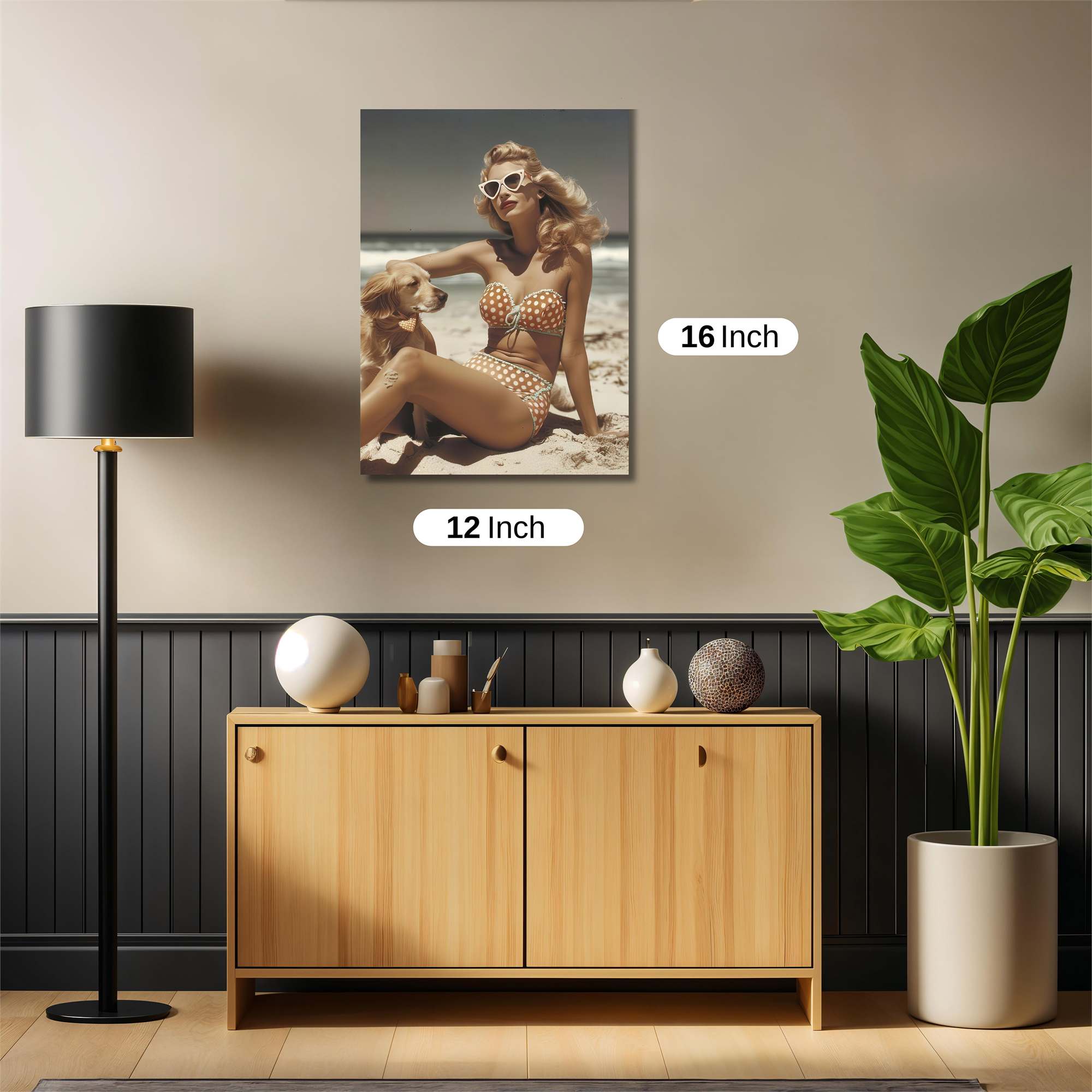 Beach Bliss Safe Wall Magnetic / M