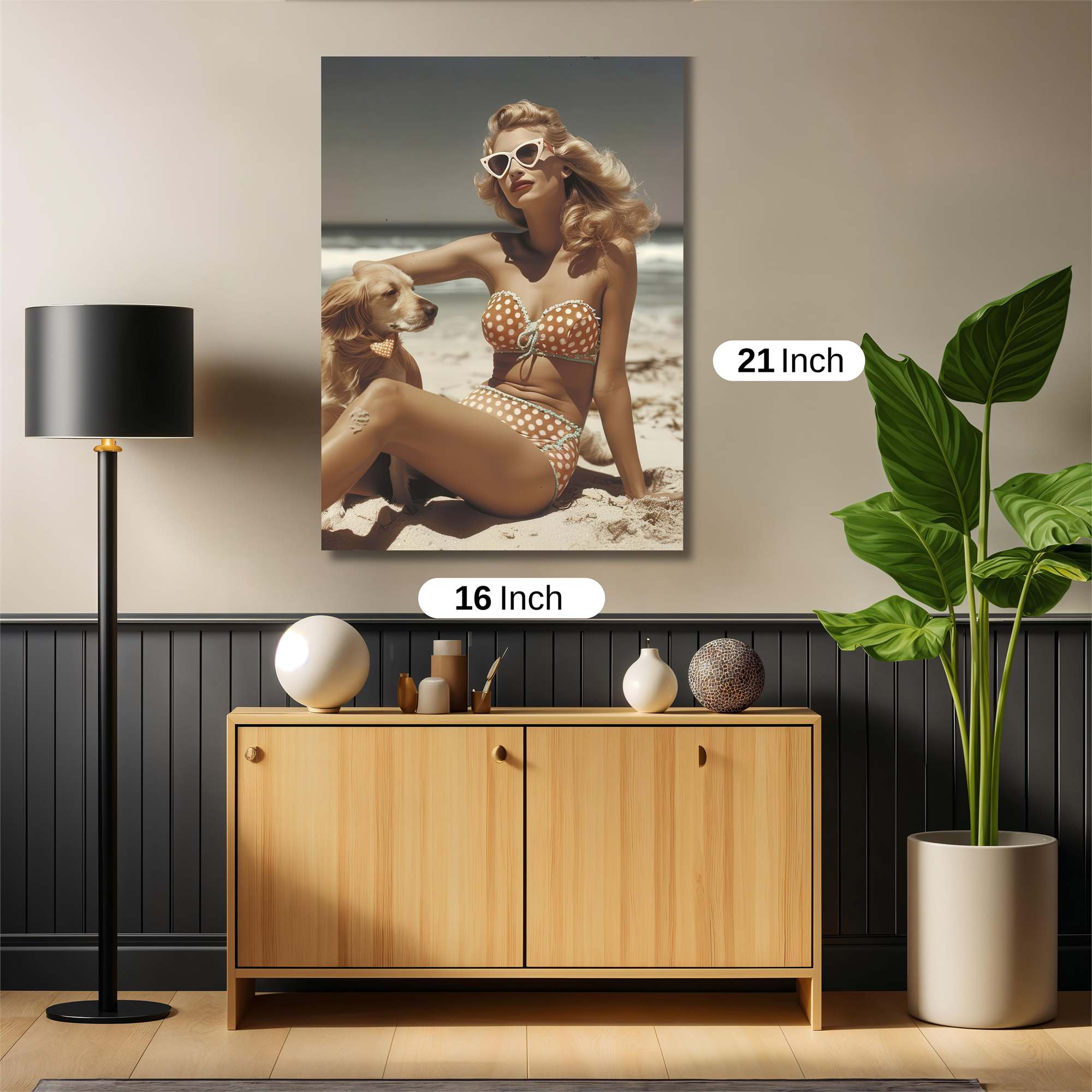 Beach Bliss Safe Wall Magnetic / M