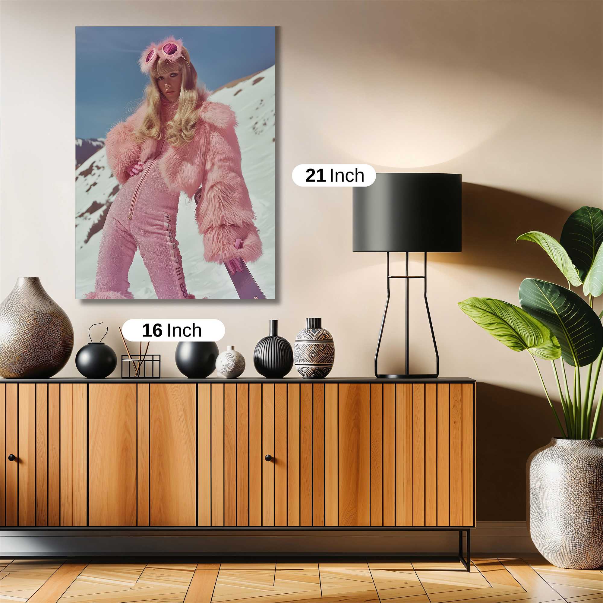 Blonde Whimsy Safe Wall Magnetic / M
