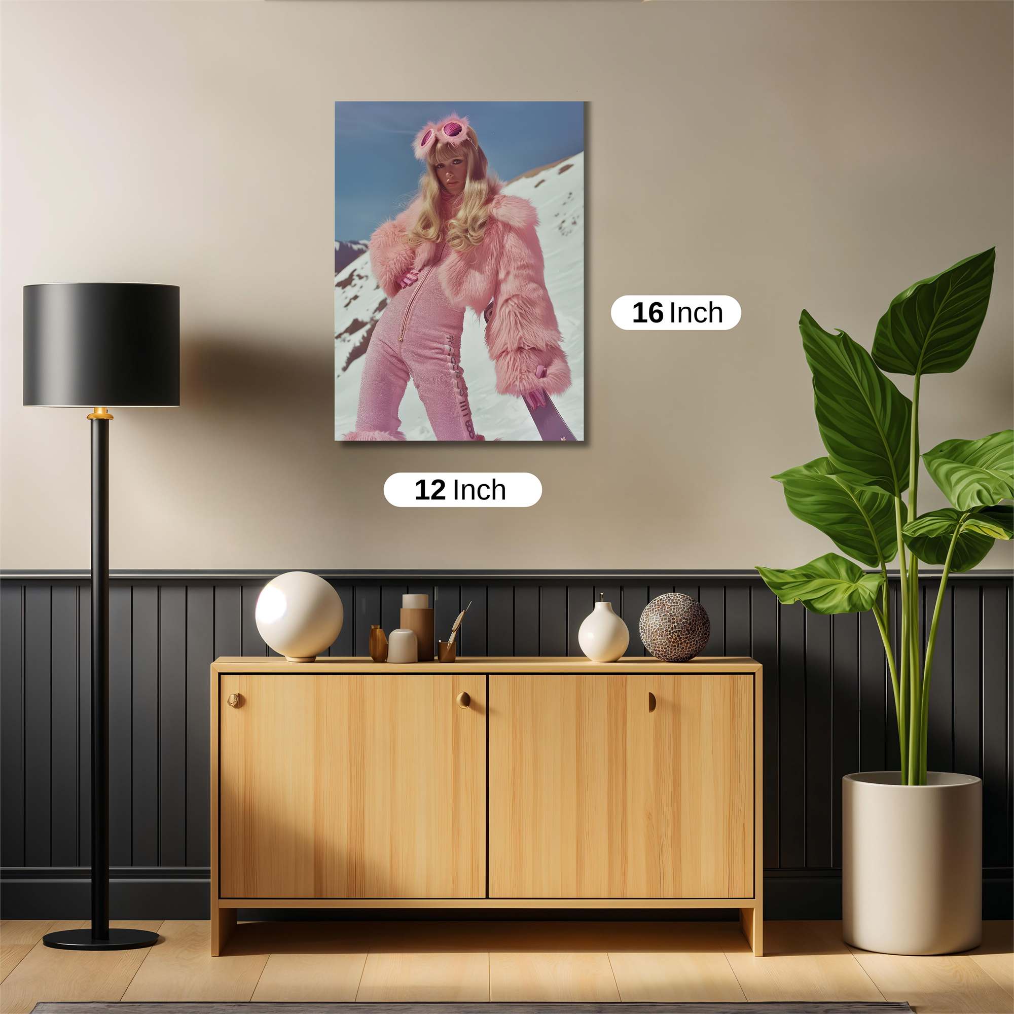 Blonde Whimsy Safe Wall Magnetic / M