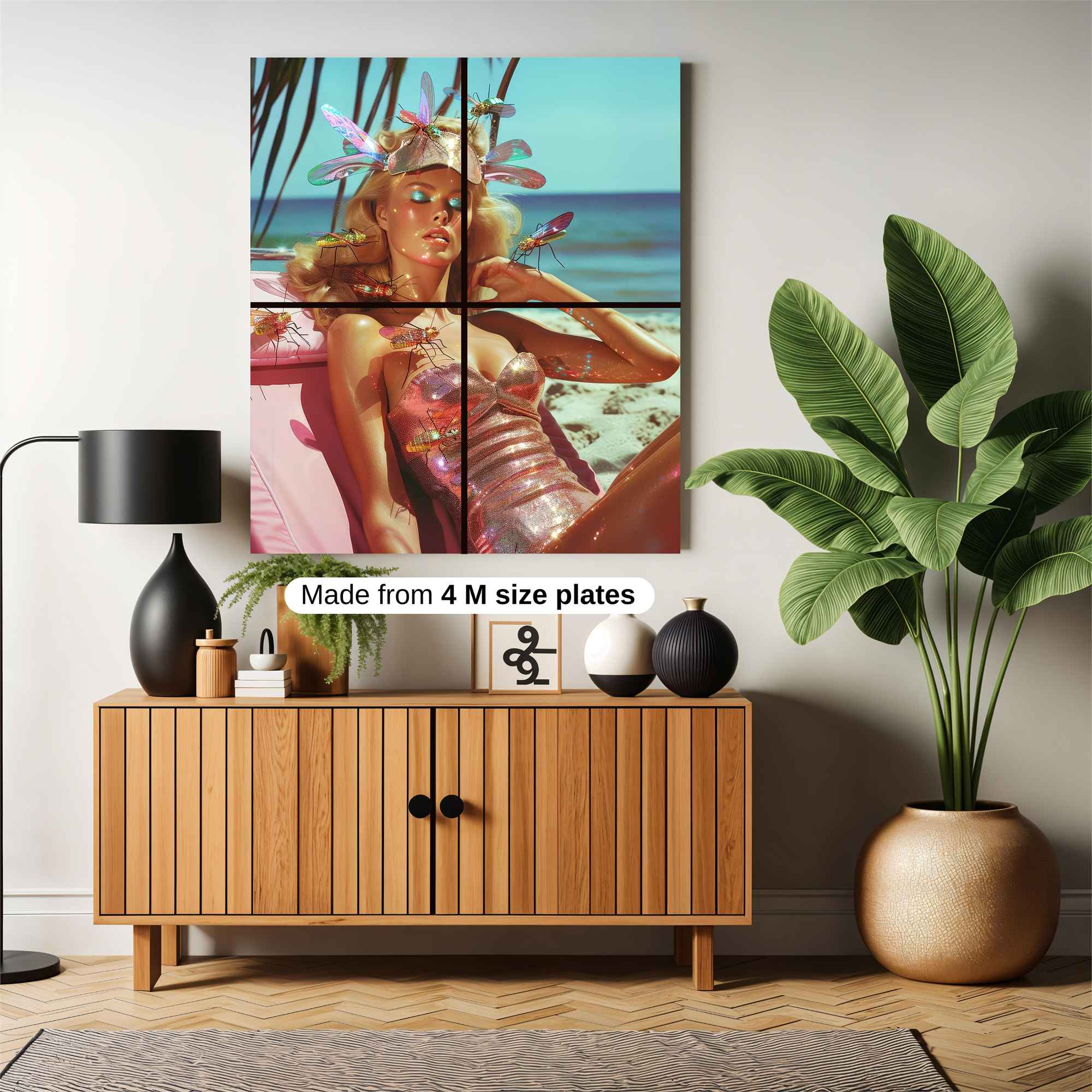Beach Fantasy Safe Wall Magnetic / M
