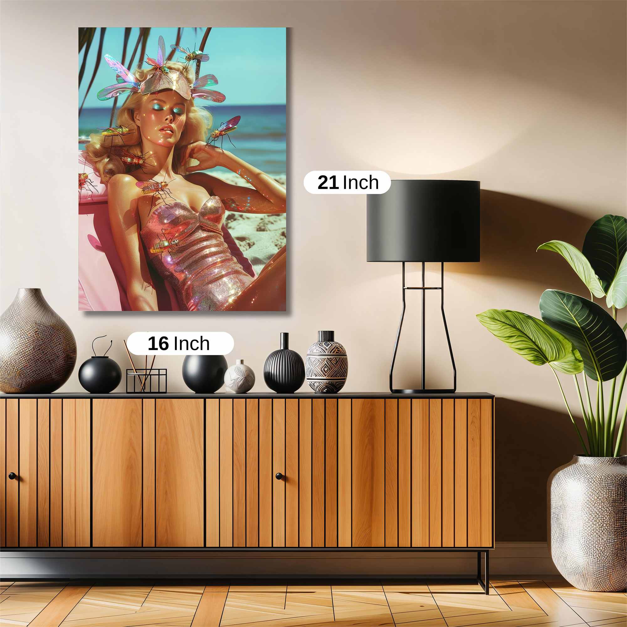 Beach Fantasy Safe Wall Magnetic / M