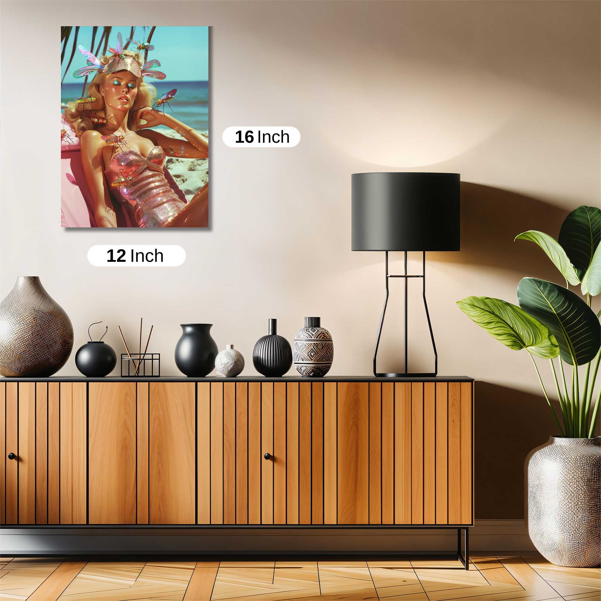 Beach Fantasy Safe Wall Magnetic / M