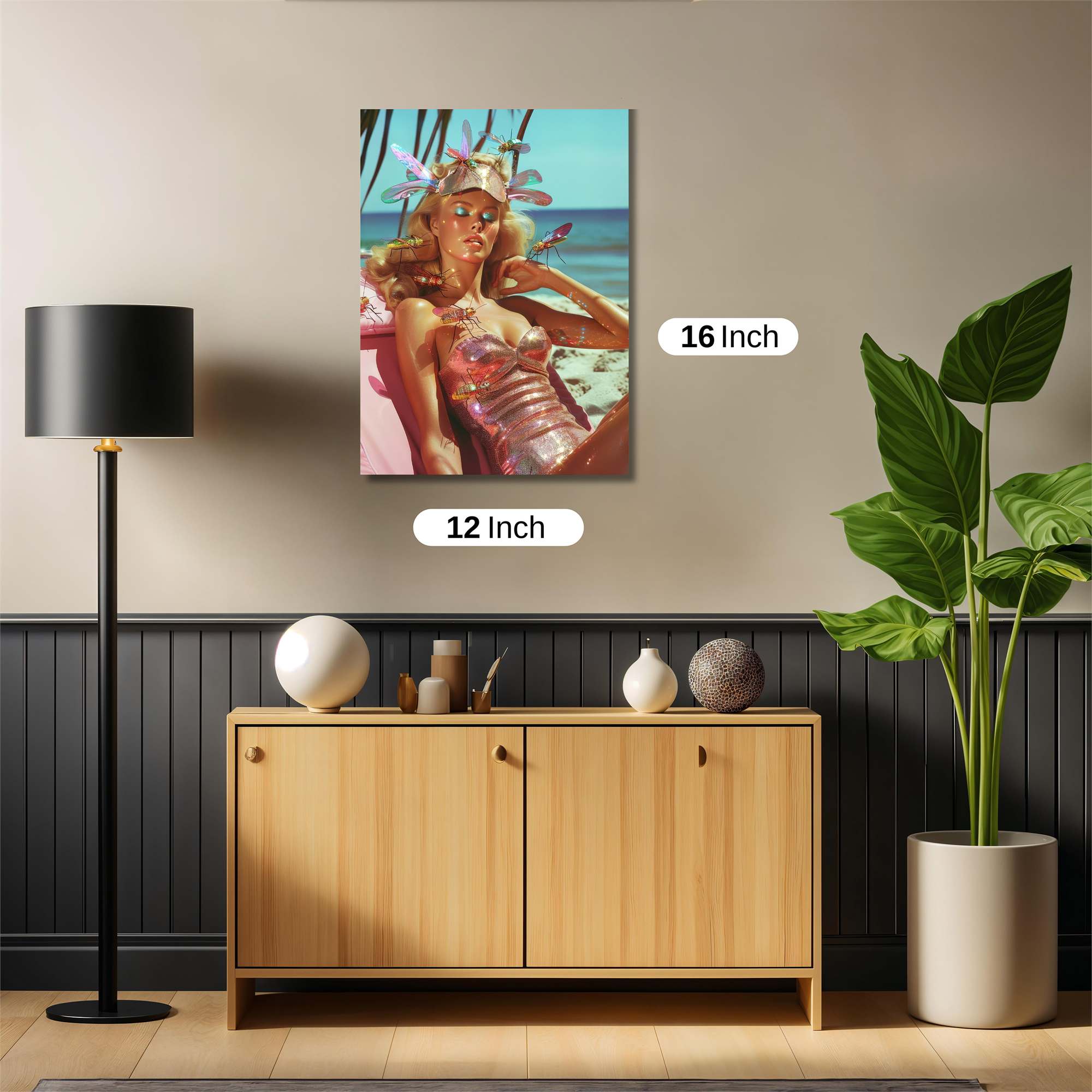 Beach Fantasy Safe Wall Magnetic / M