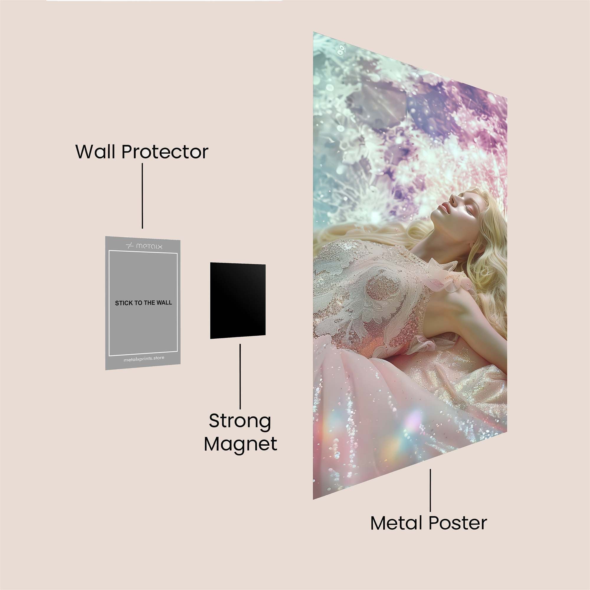 Lunar Dream Safe Wall Magnetic / M