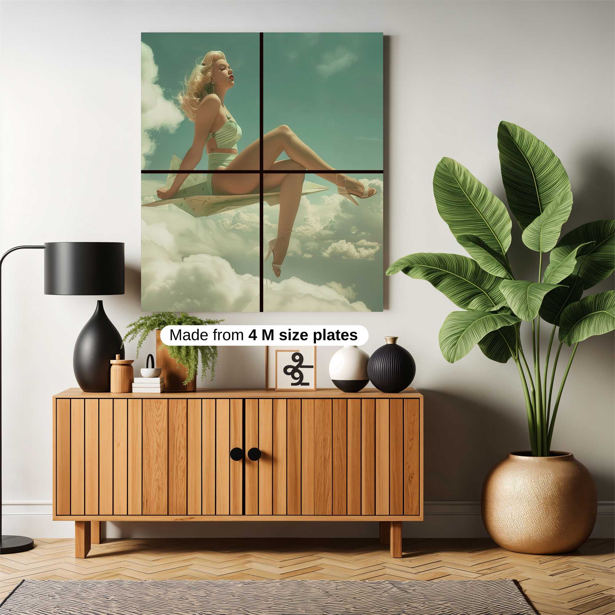 Bombshell Bliss Safe Wall Magnetic / M