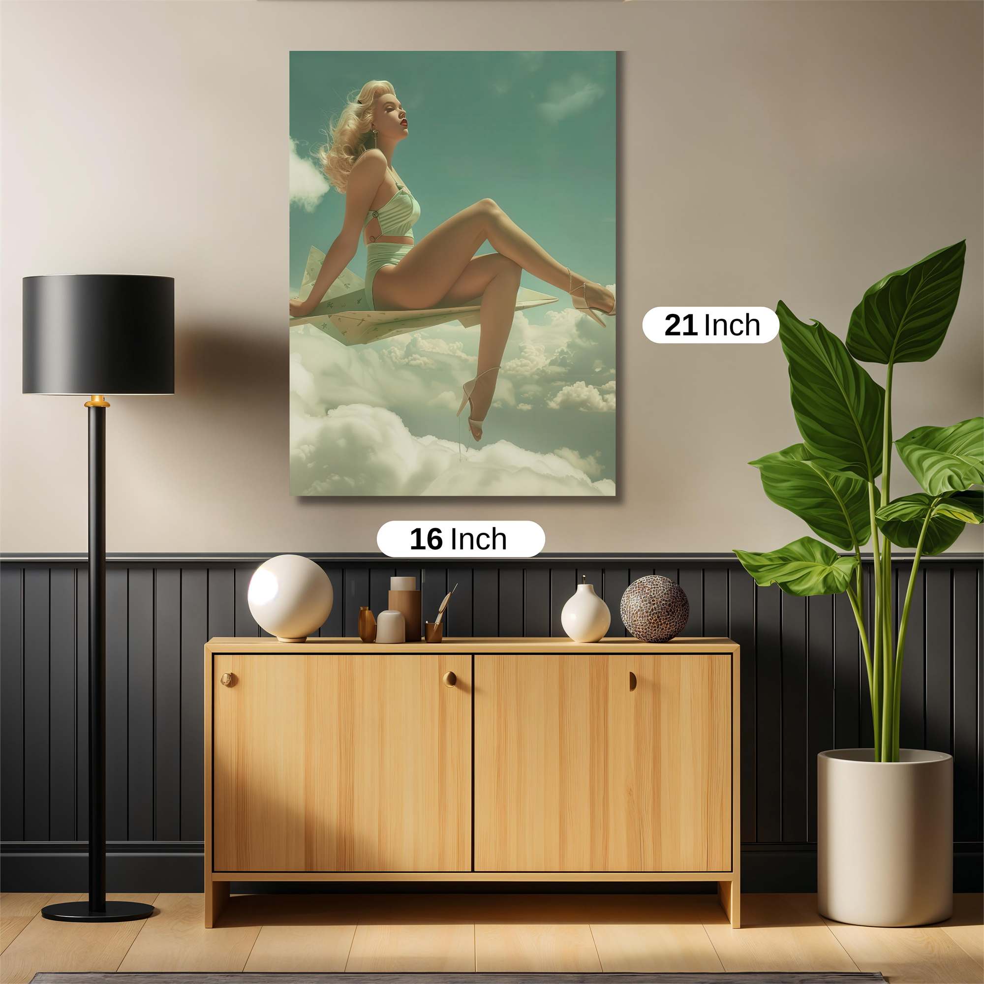 Bombshell Bliss Safe Wall Magnetic / M