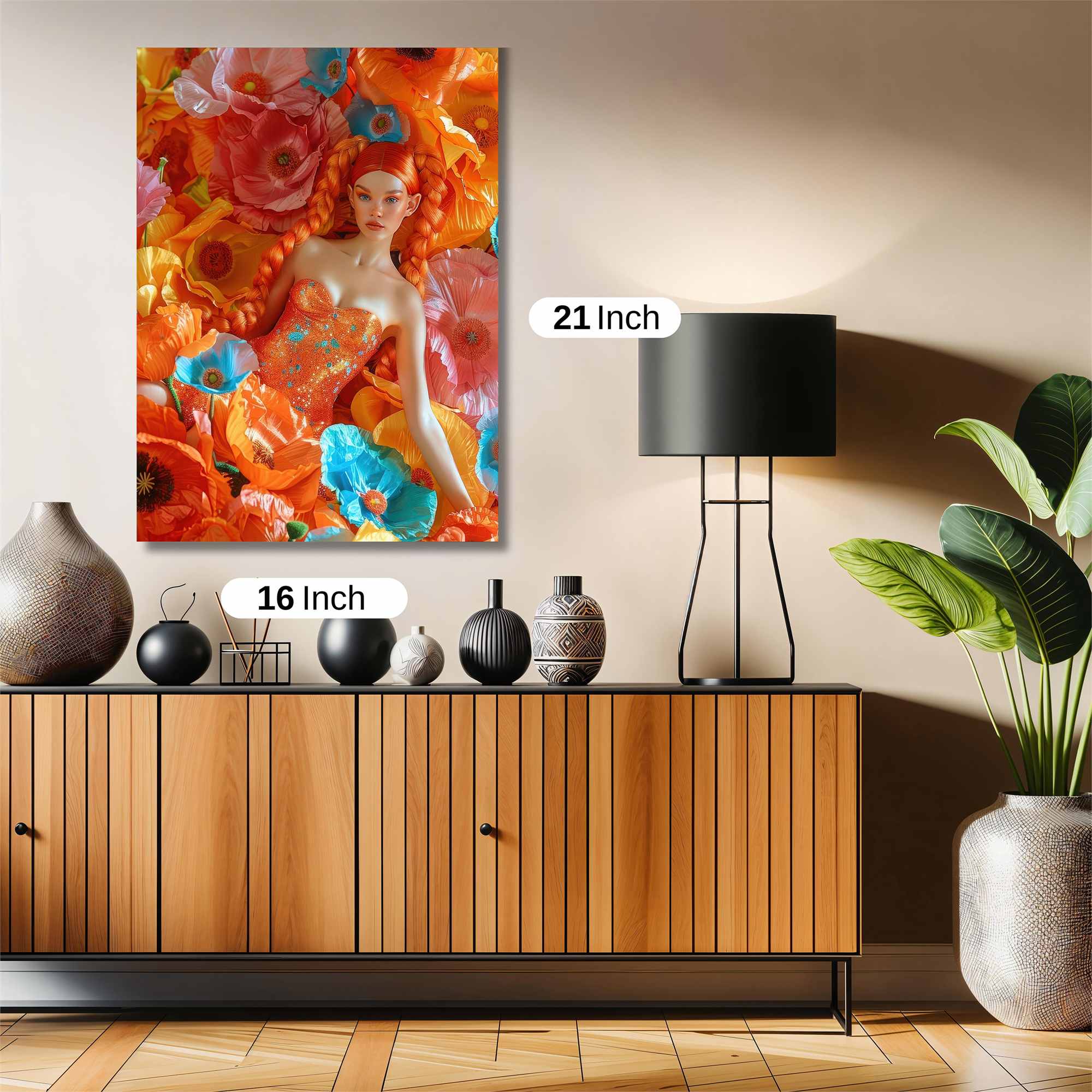 Poppy Dream Safe Wall Magnetic / M