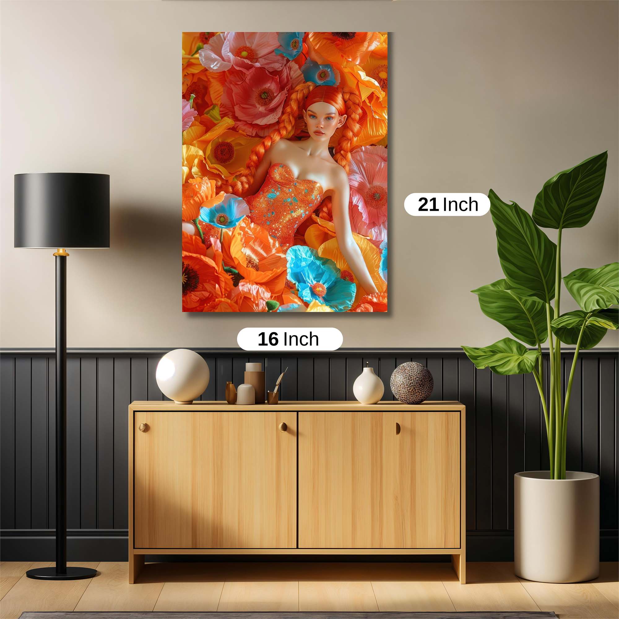 Poppy Dream Safe Wall Magnetic / M