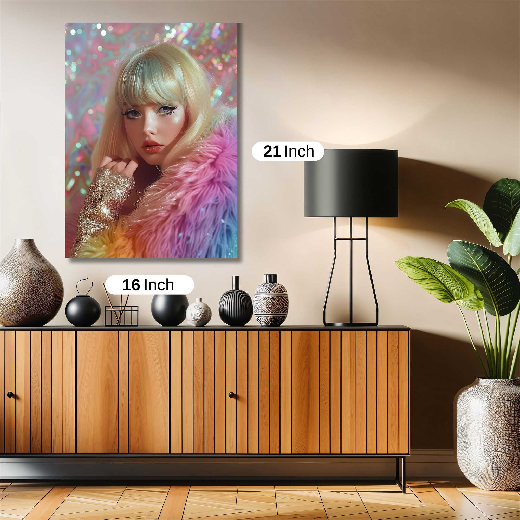 GlitterGlam Safe Wall Magnetic / M