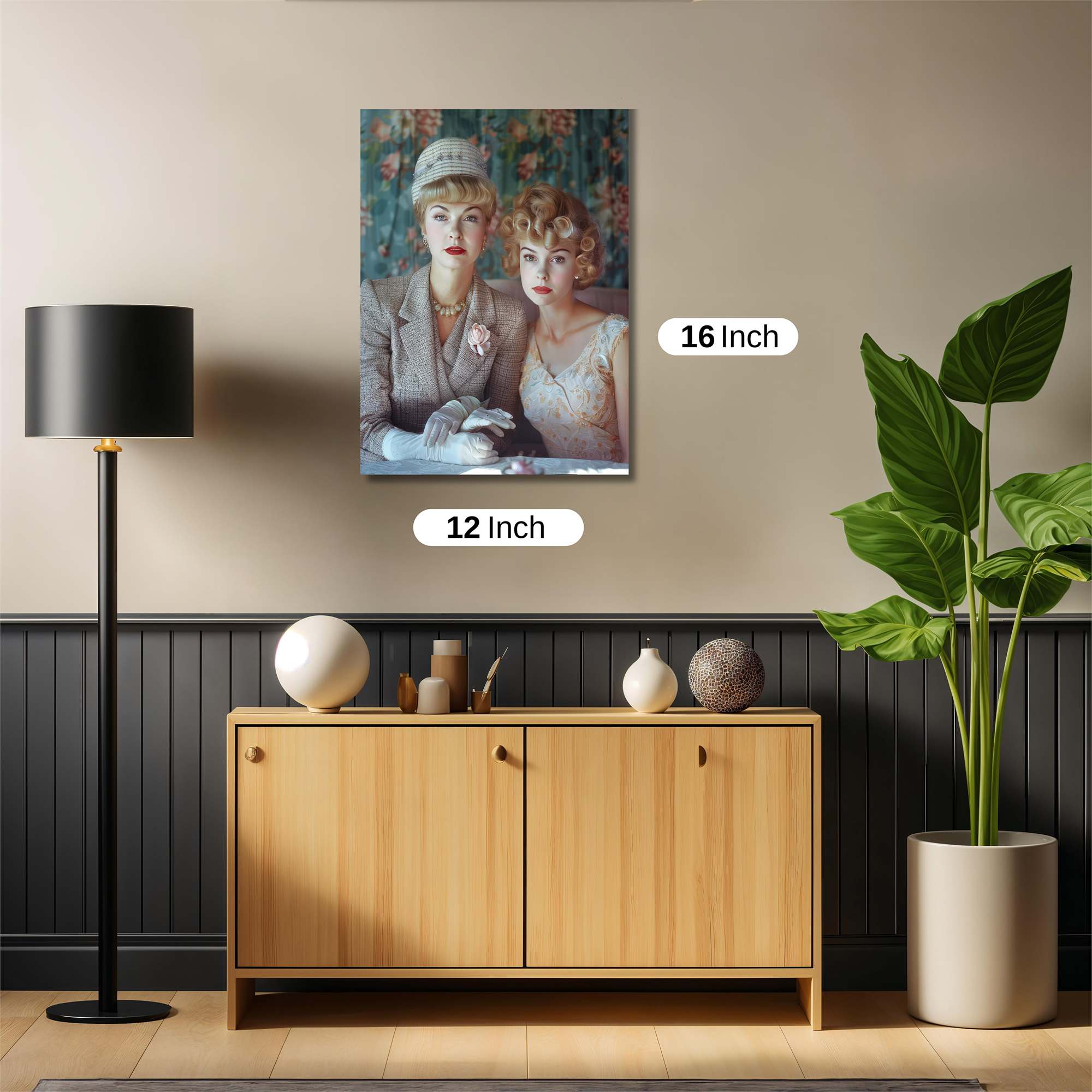 Ladies Elegant Safe Wall Magnetic / M