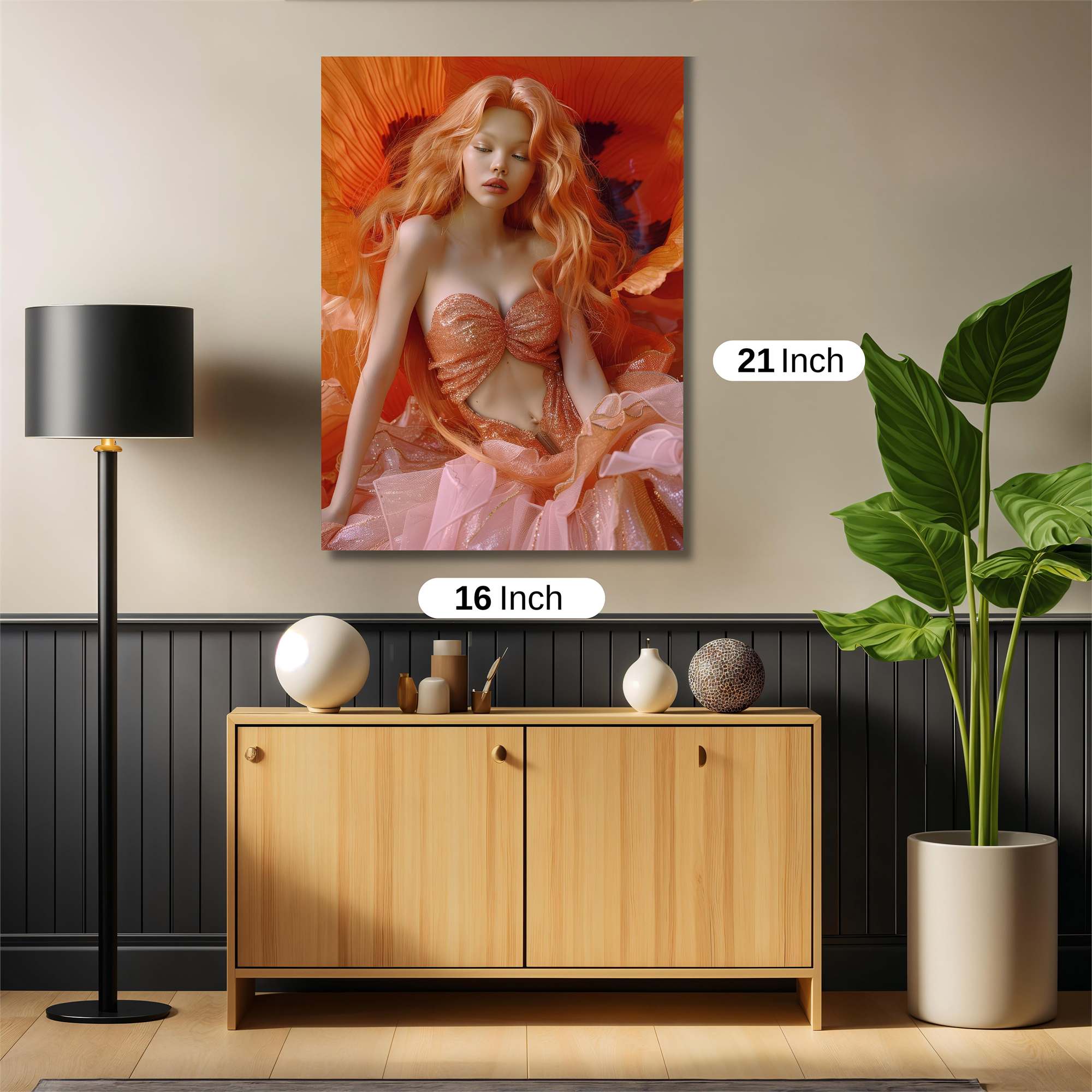 Poppy Dream Safe Wall Magnetic / M