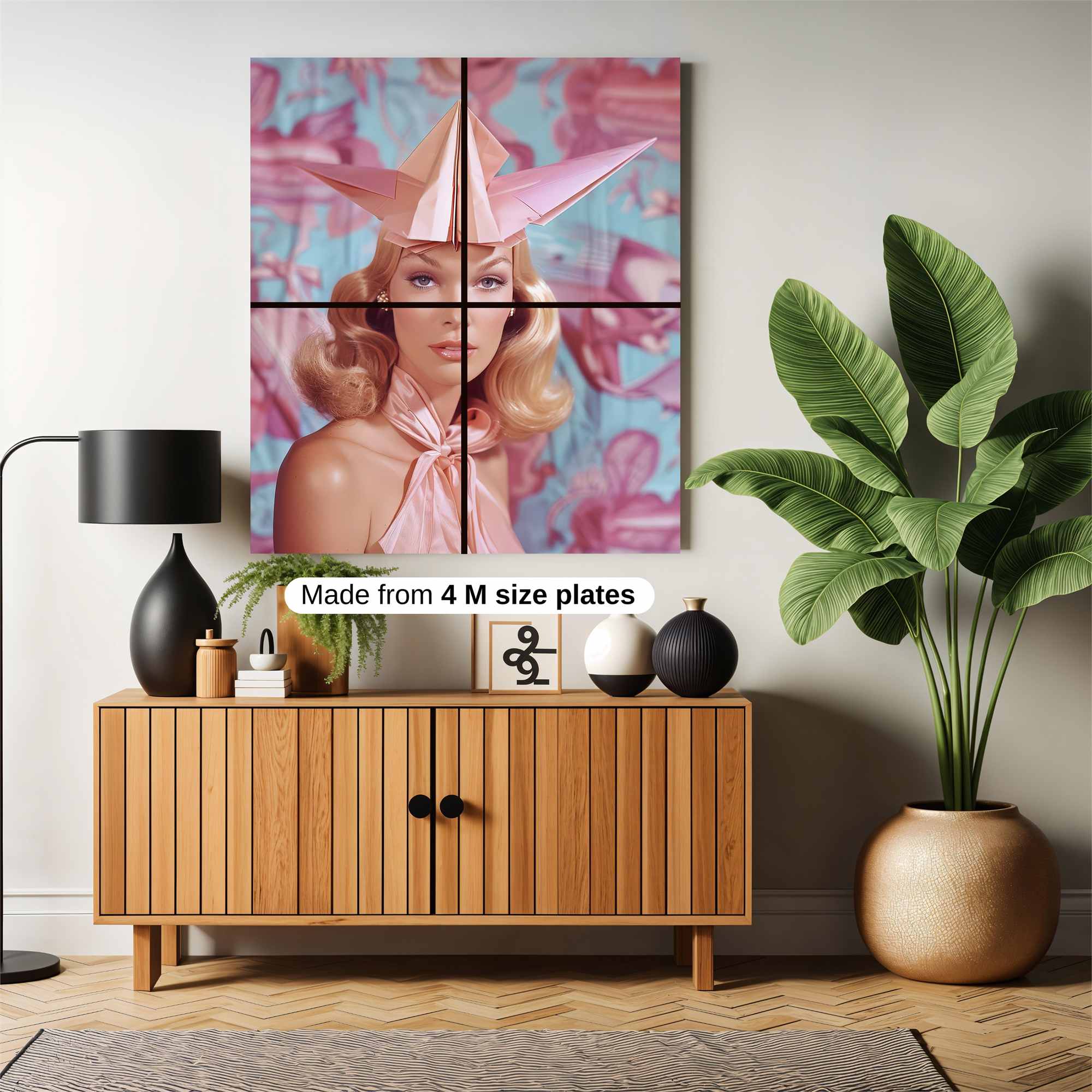 Origami Whimsy Safe Wall Magnetic / M