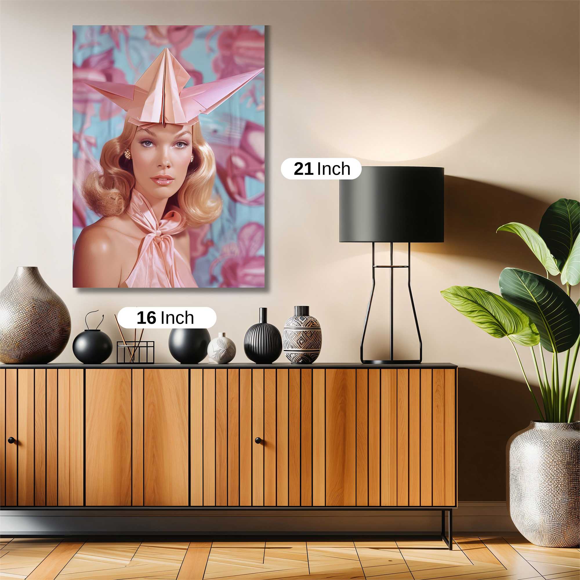Origami Whimsy Safe Wall Magnetic / M