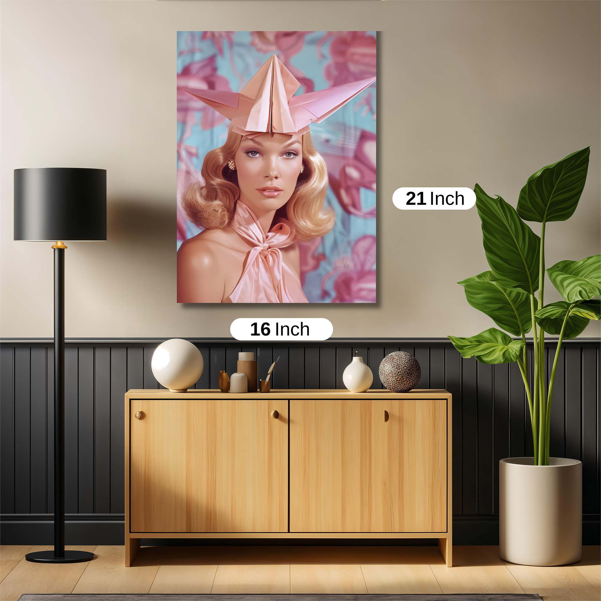 Origami Whimsy Safe Wall Magnetic / M