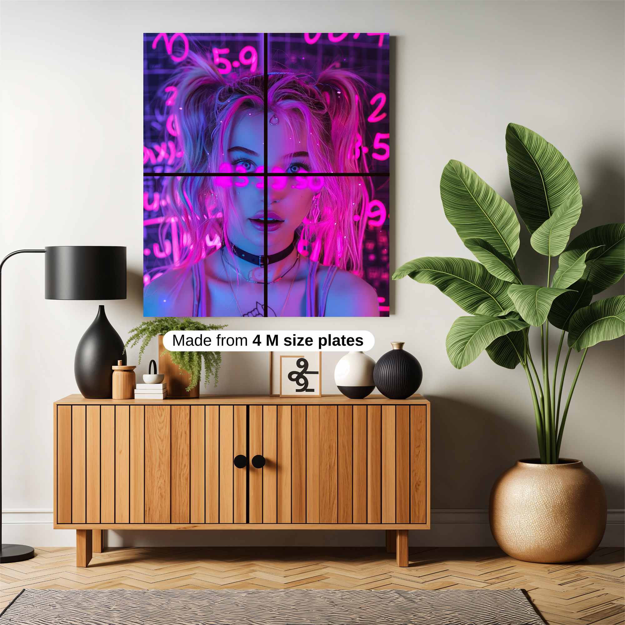 Neon Dream Safe Wall Magnetic / M