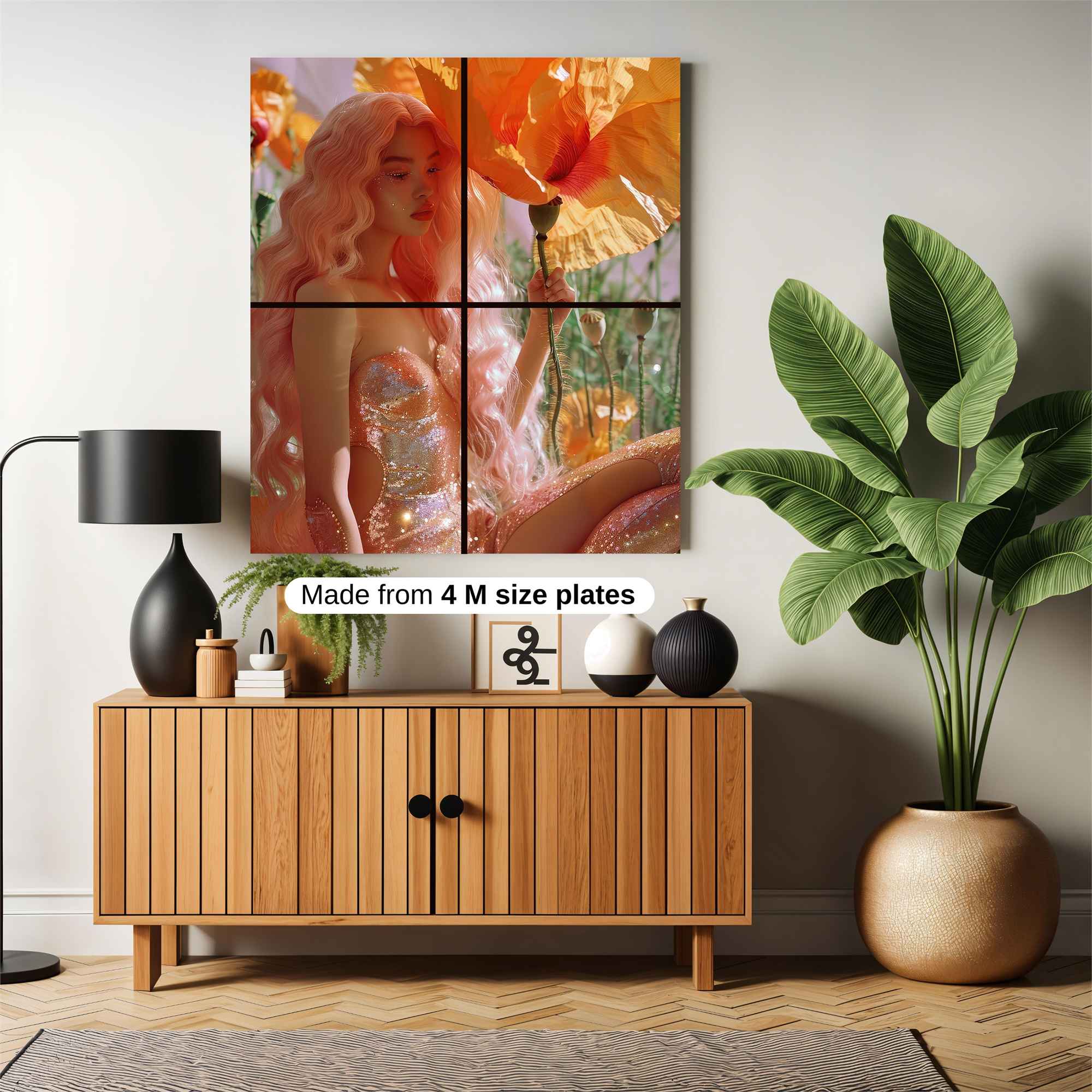 Poppy Dream Safe Wall Magnetic / M