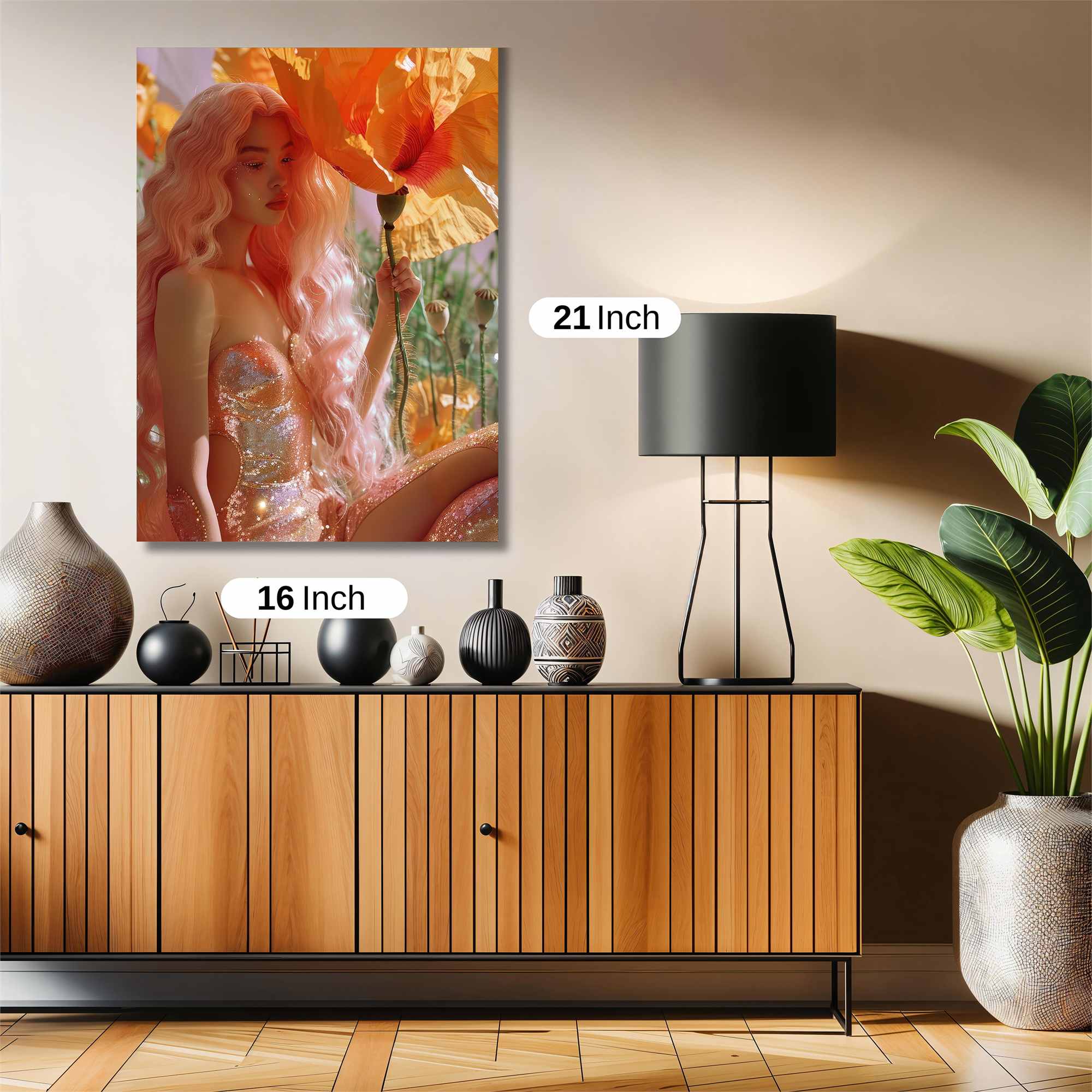 Poppy Dream Safe Wall Magnetic / M